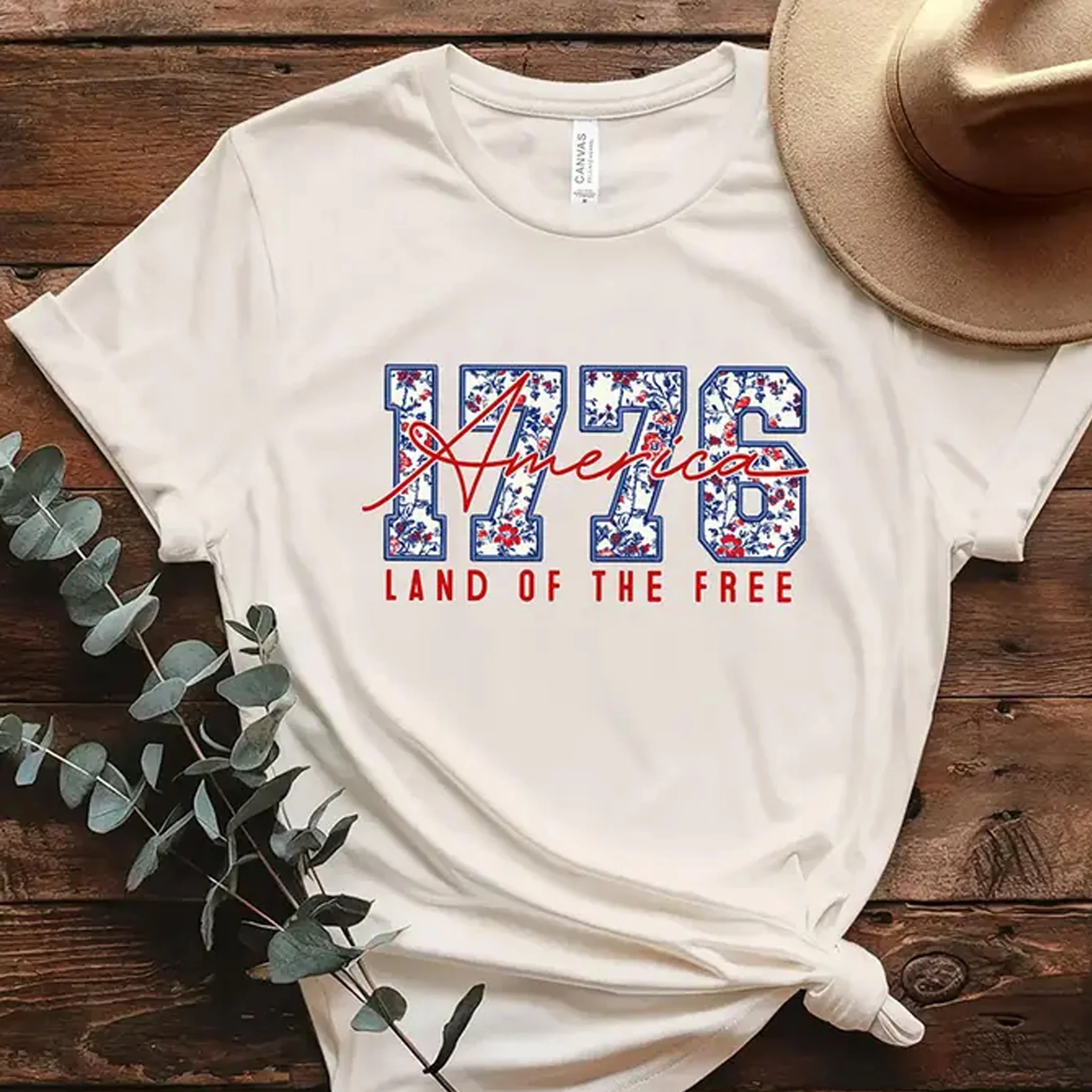 America 1776 Land of the Free T-Shirt