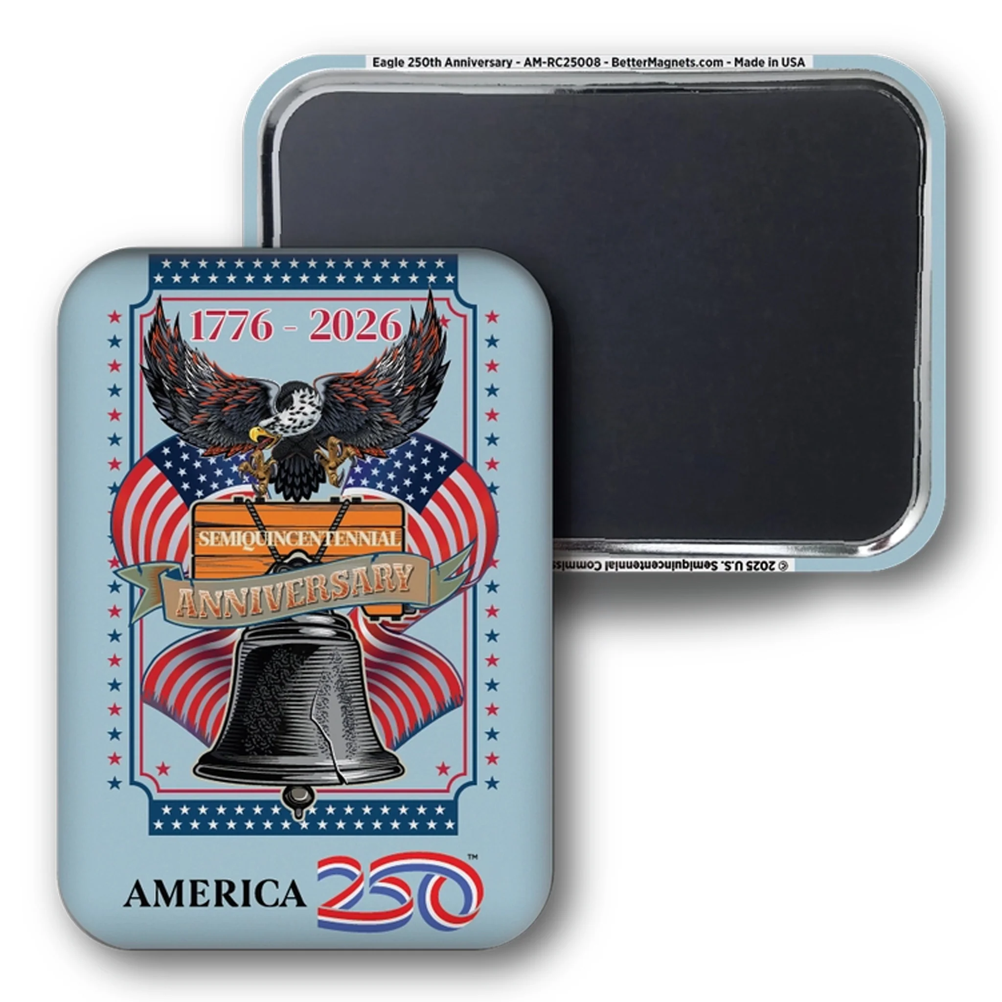 America 250 Anniversary Eagle Magnet - Image 2