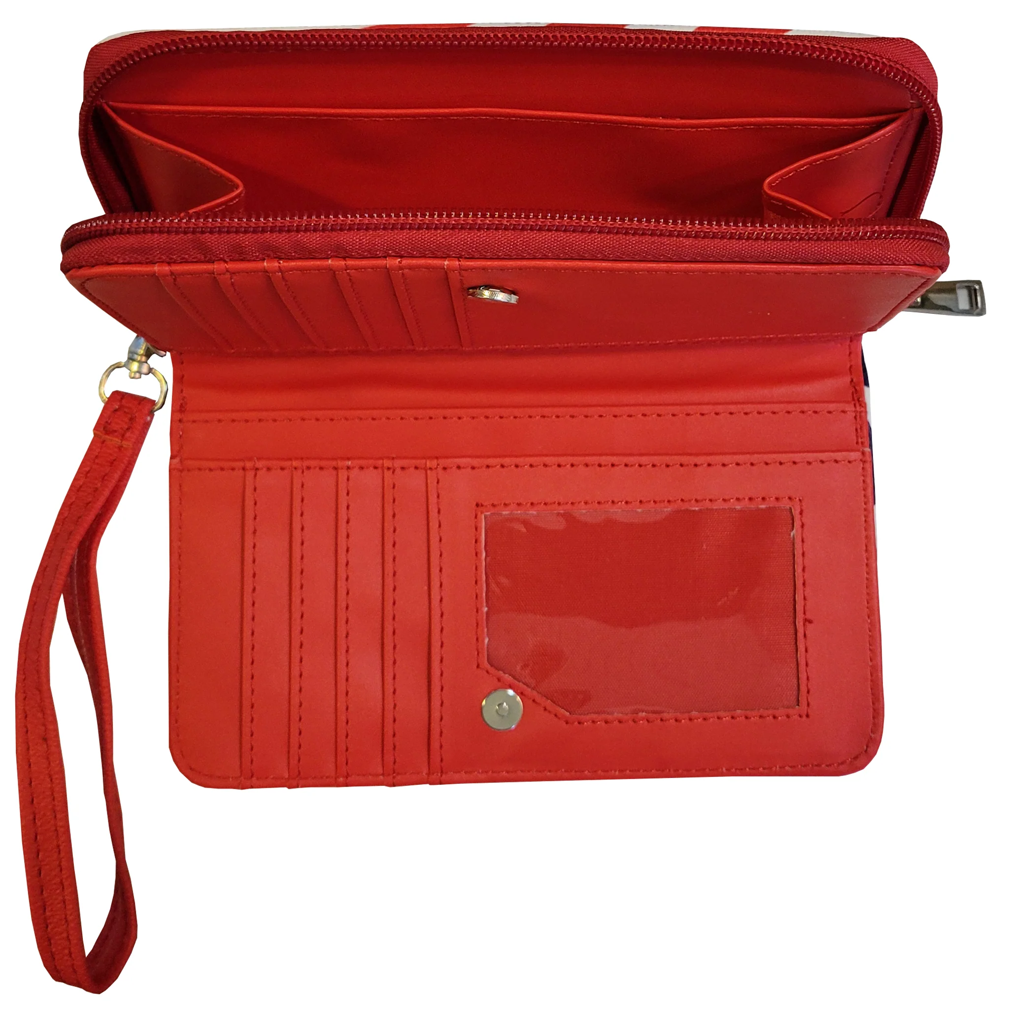 Americana Flag Wallet Wristlet - Image 3