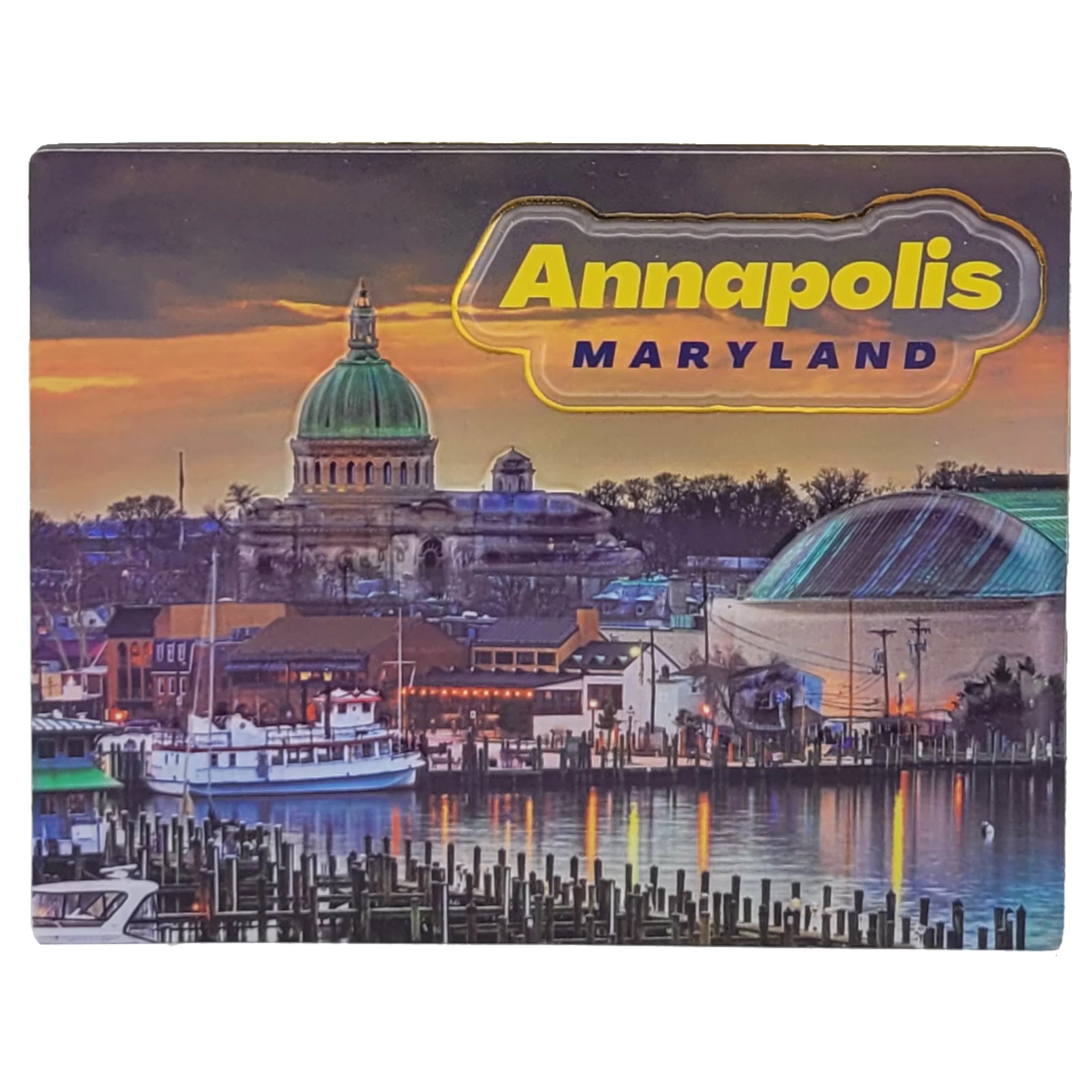 Annapolis Maryland Pop Out Magnet