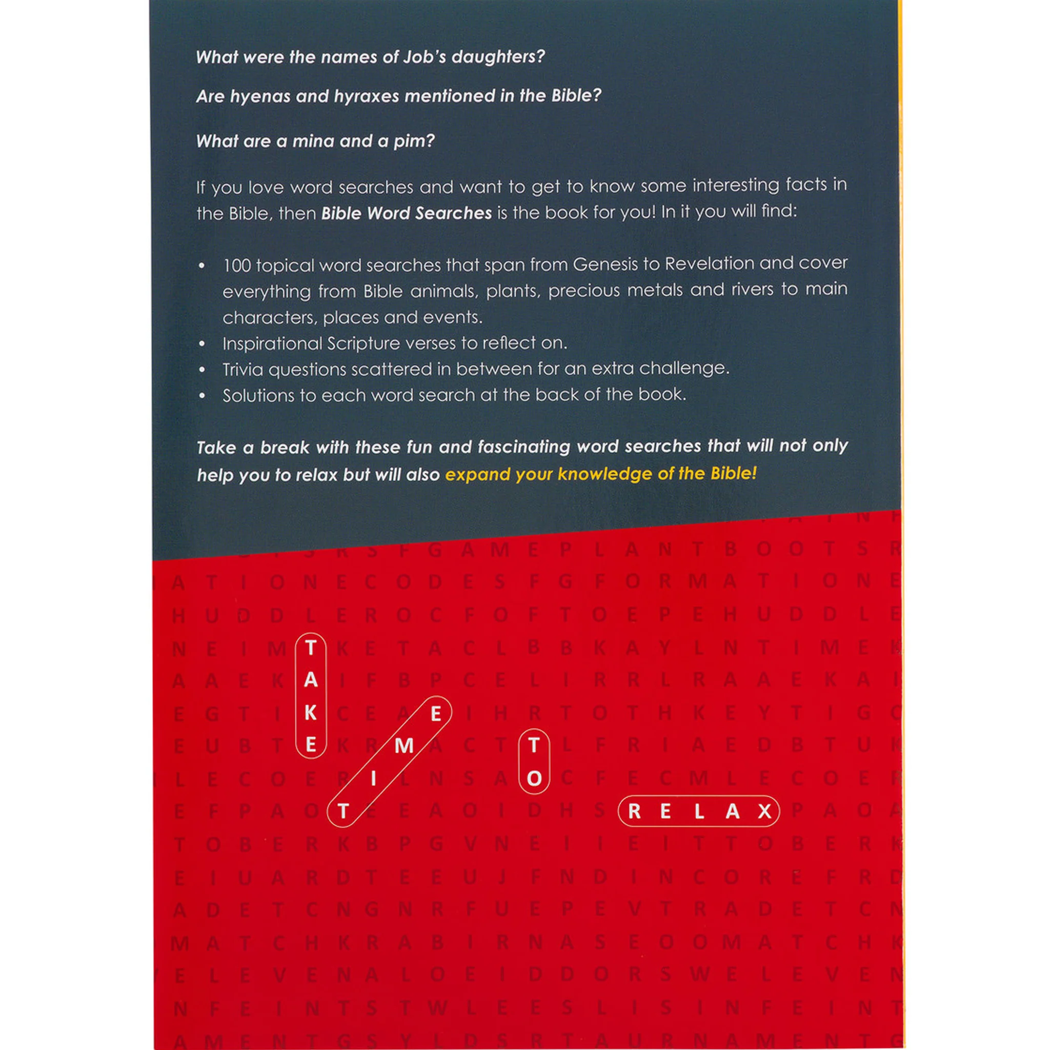 Bible Word Searches Softcover Book - Image 2
