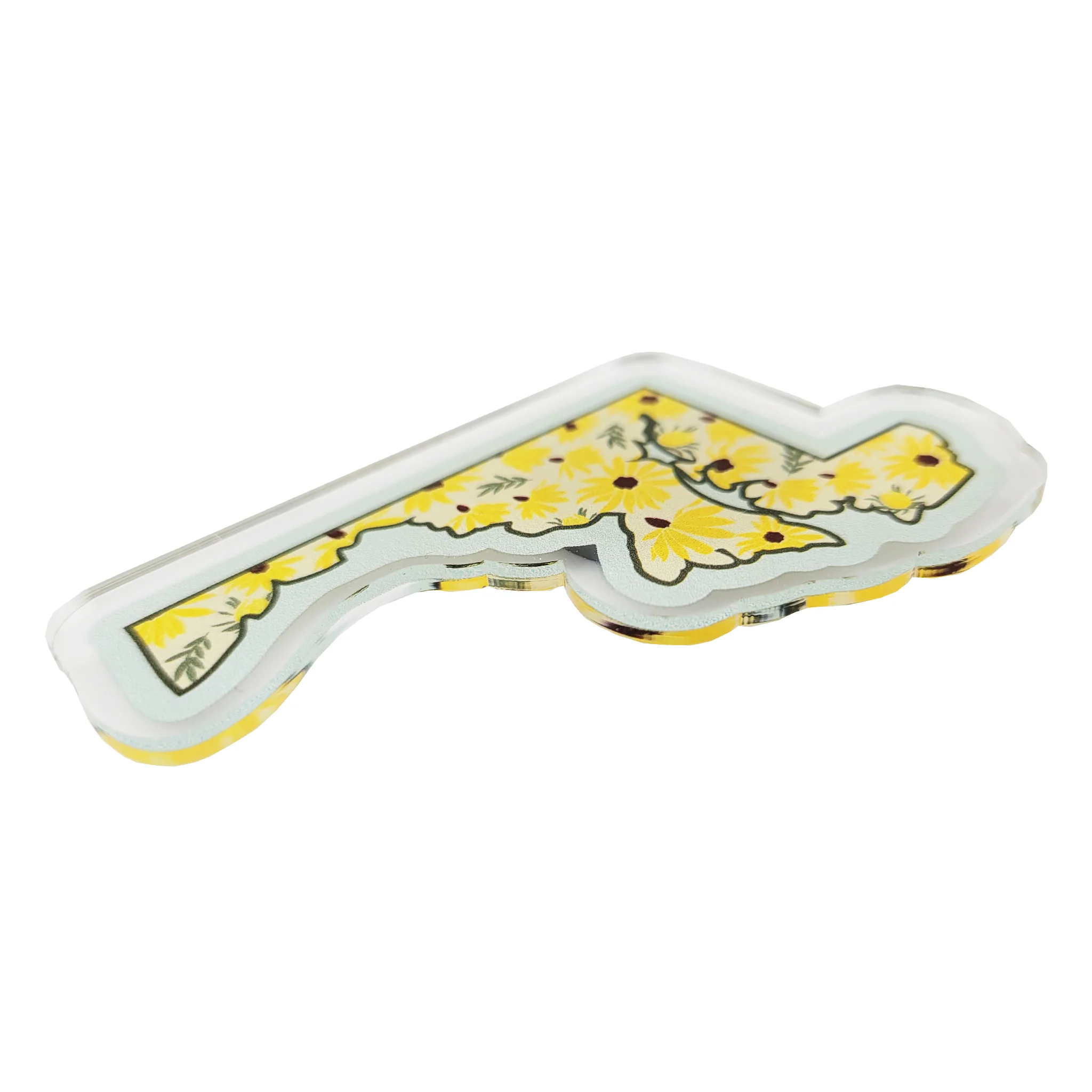 Black Eyed Susans Maryland Shaped Acrylic Magnet - Image 2