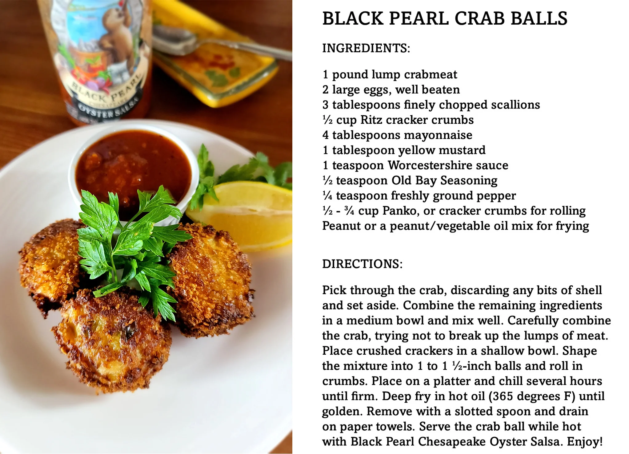 Black Pearl Chesapeake Oyster Salsa - Image 6