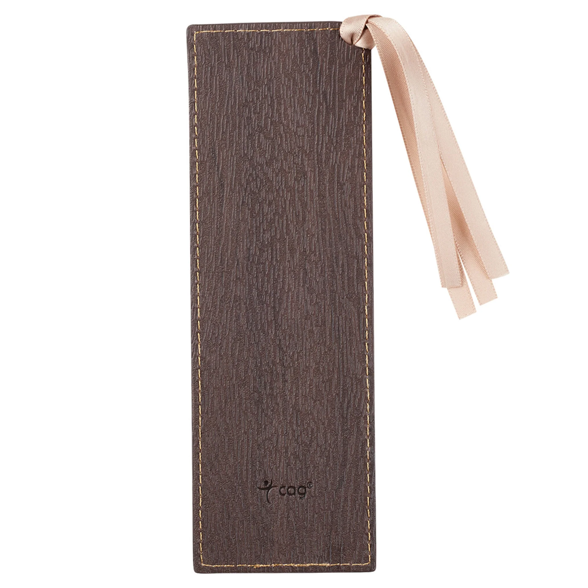 Blessed Is She Who Has Believed Faux Leather Bookmark - Image 2