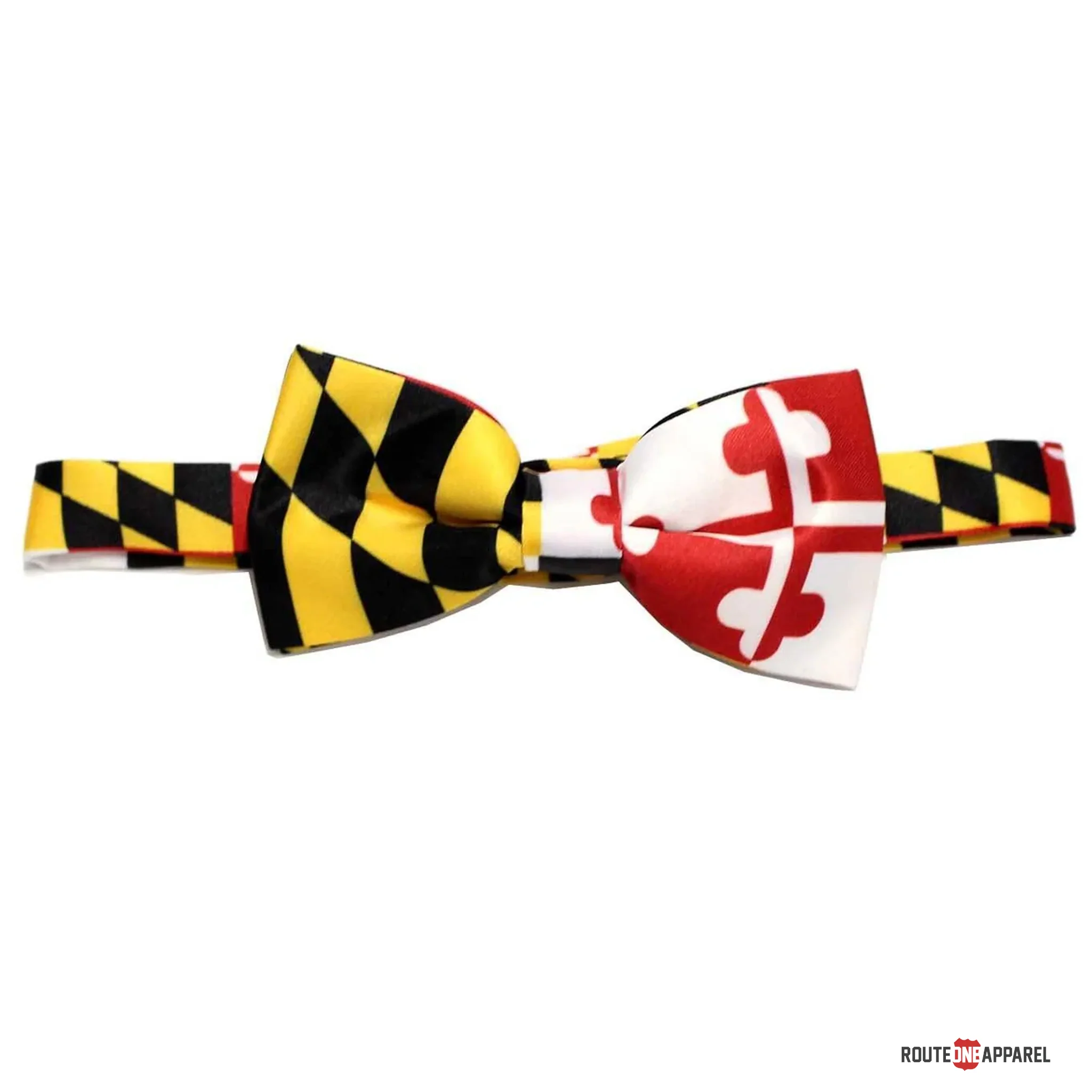 Calvert Crosslands Maryland Flag Pre-tied Bowtie