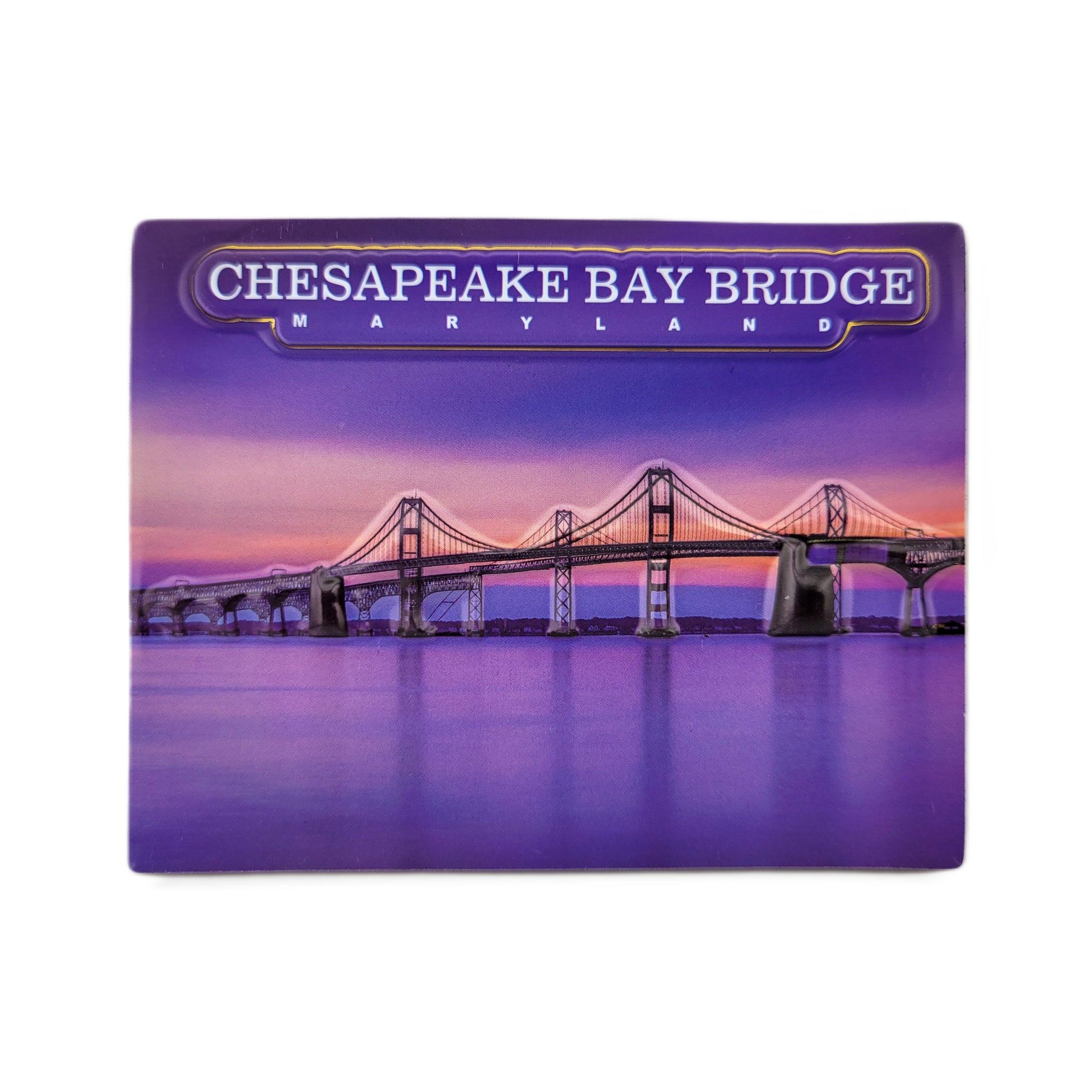 Chesapeake Bay Bridge Maryland Pop Out Magnet