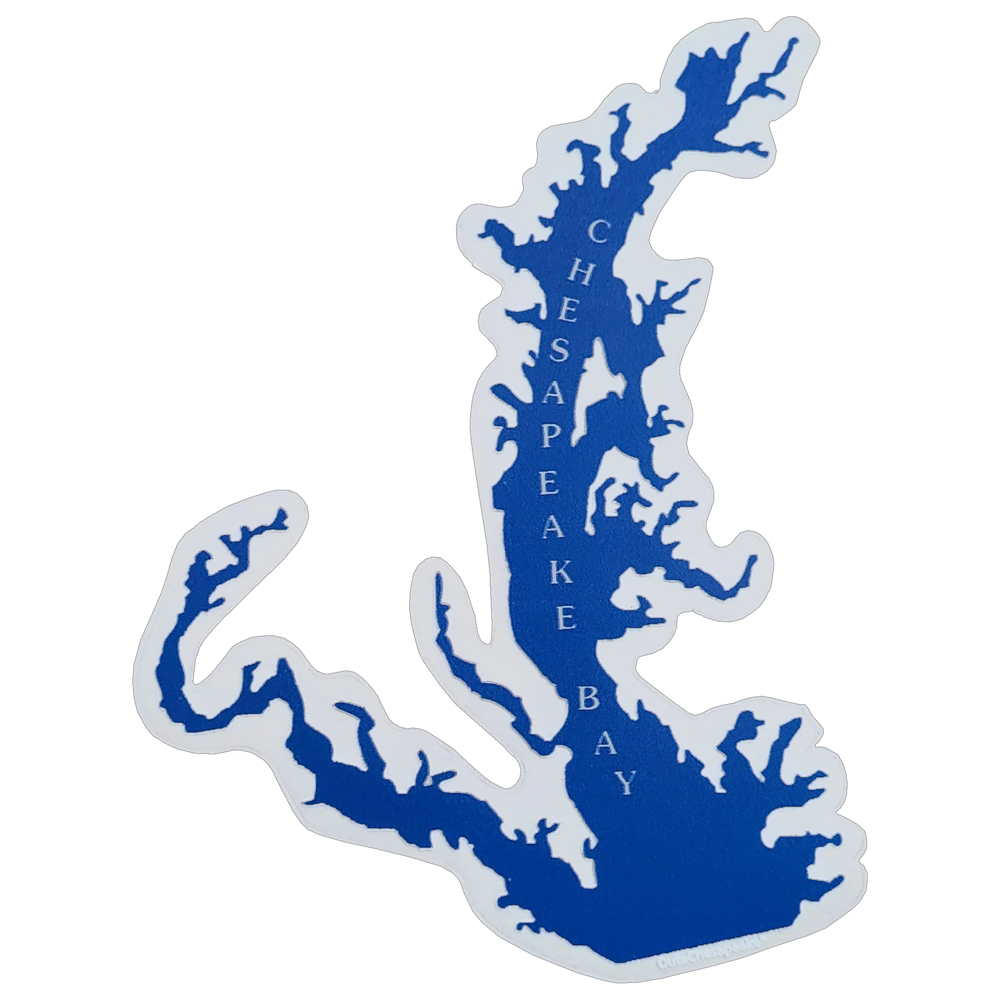 Chesapeake Bay Clear Die-Cut Sticker