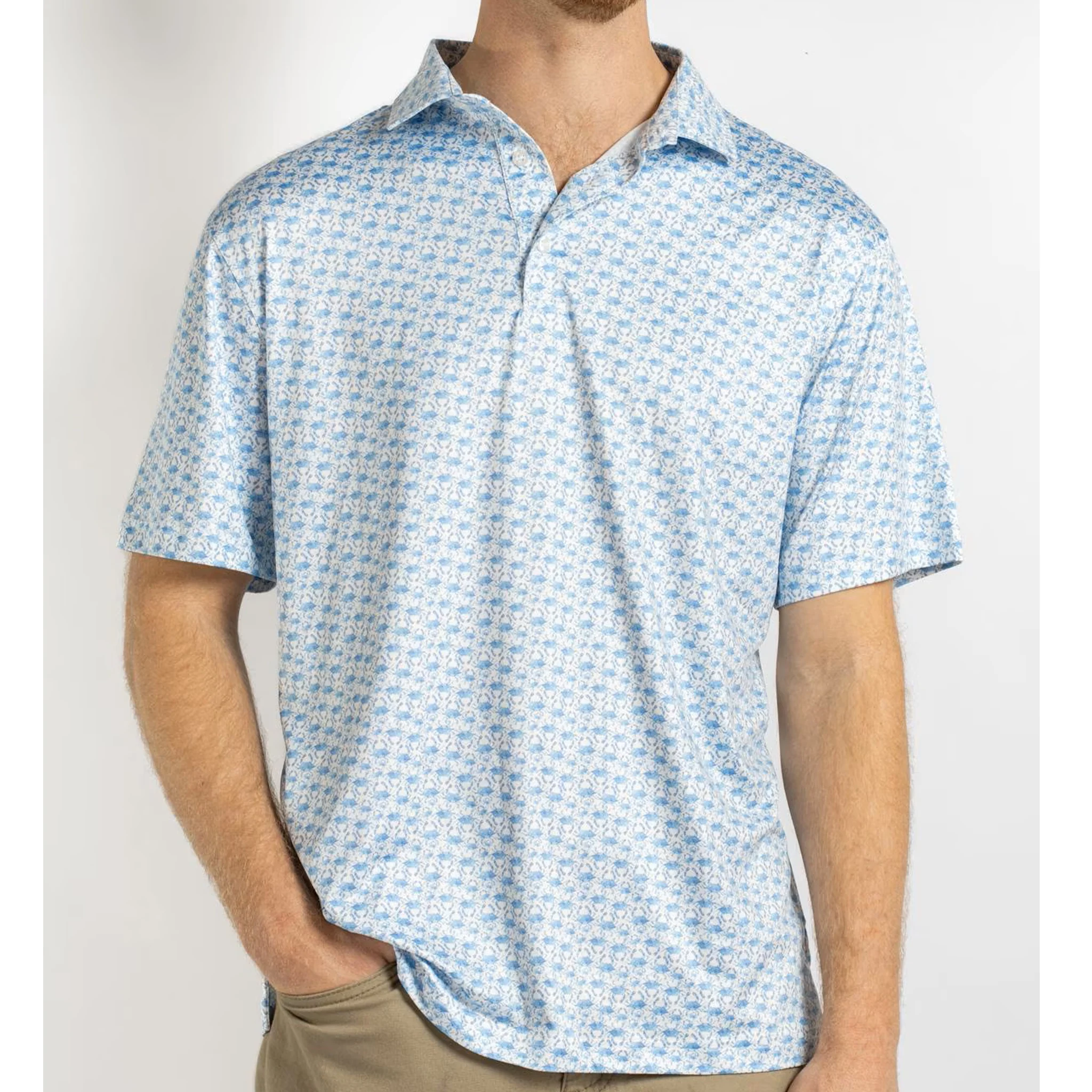 Chesapeake Crab Performance Polo Shirt - Image 2