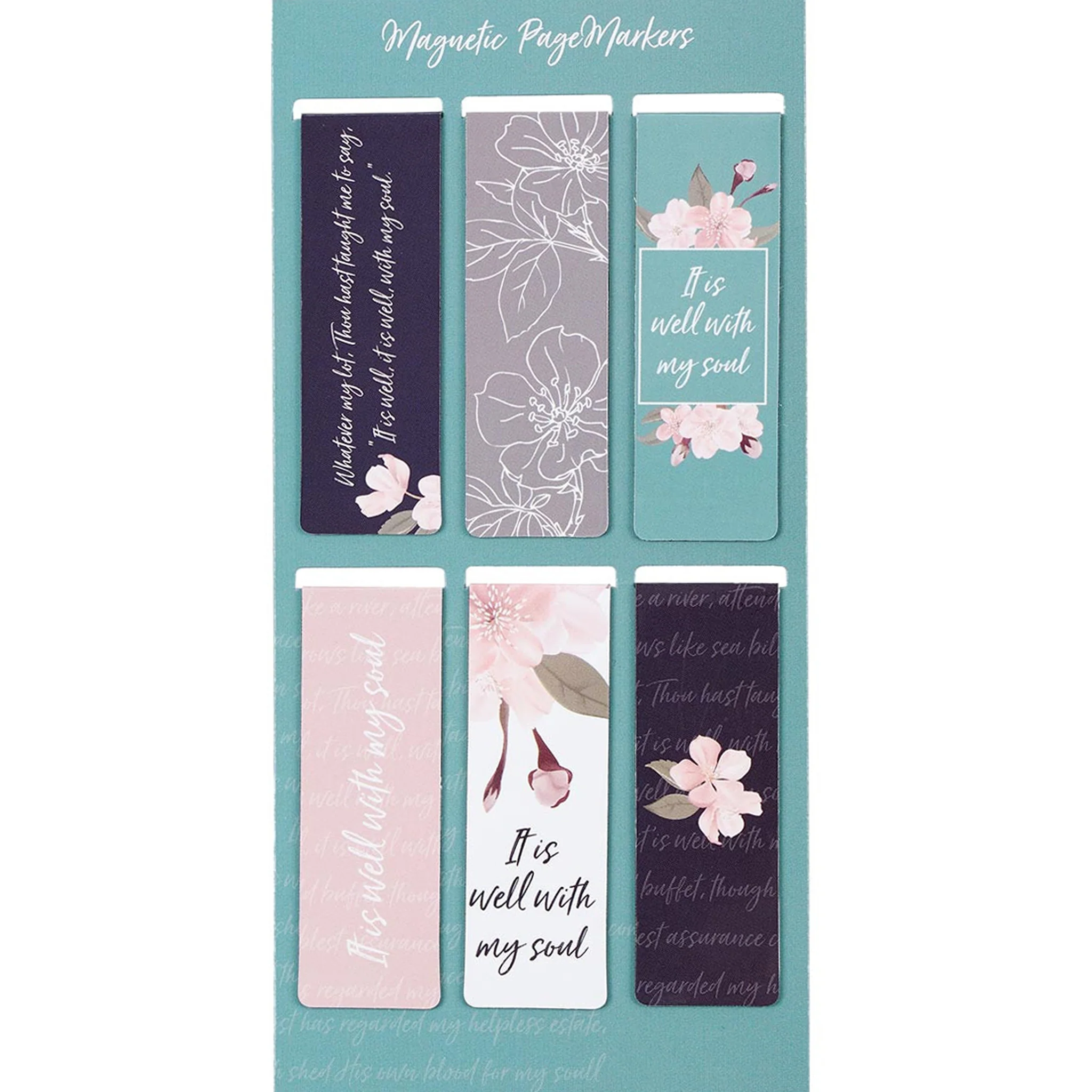 Christian Magnetic Bookmarks Assorted