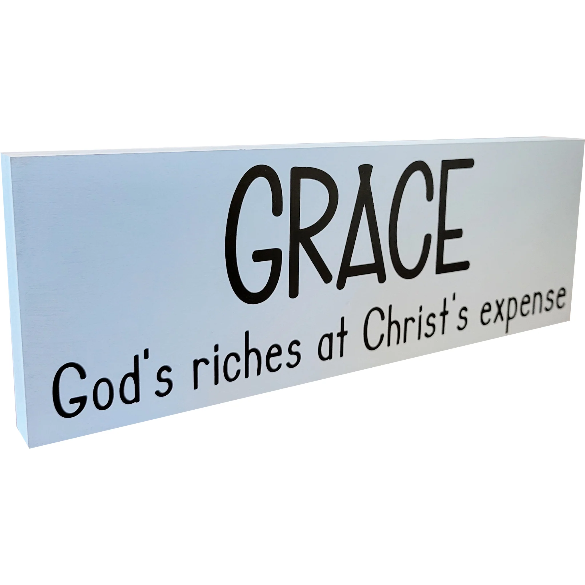 Christian Tabletop Wood Block Assorted - Image 2