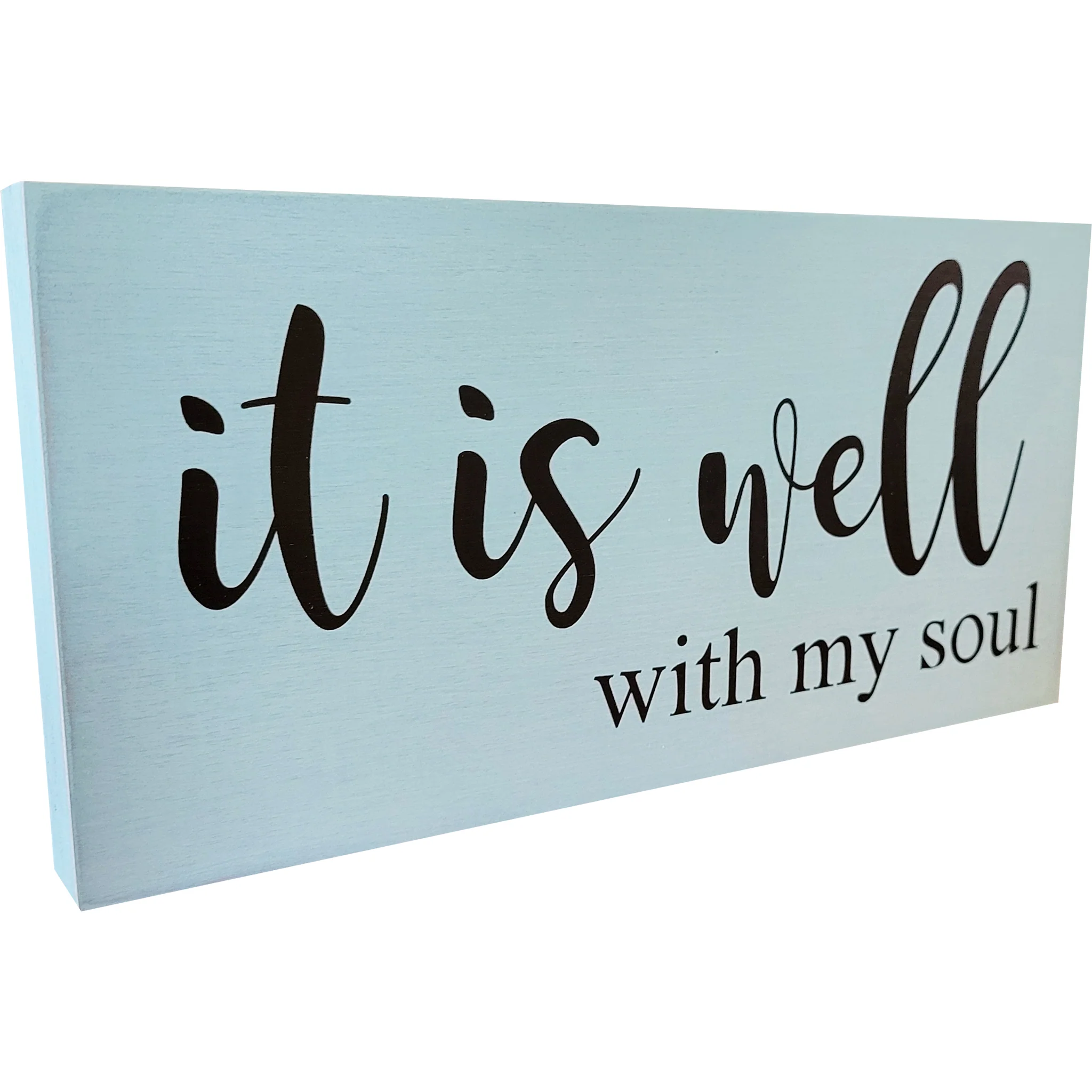 Christian Tabletop Wood Block Assorted - Image 4