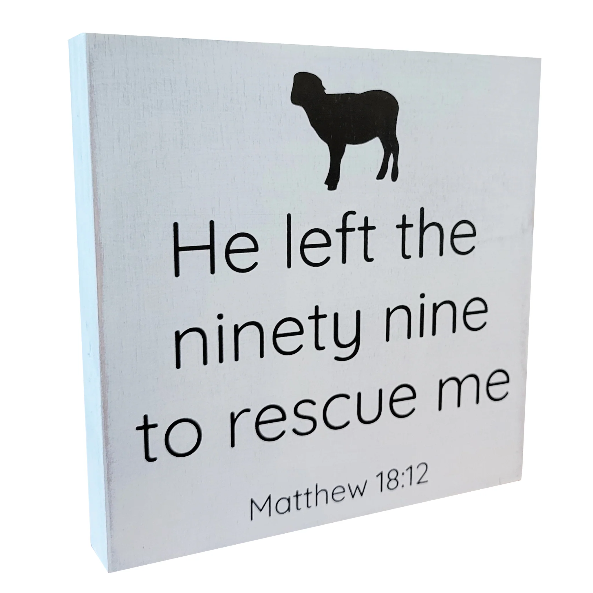 Christian Tabletop Wood Block Assorted - Image 5