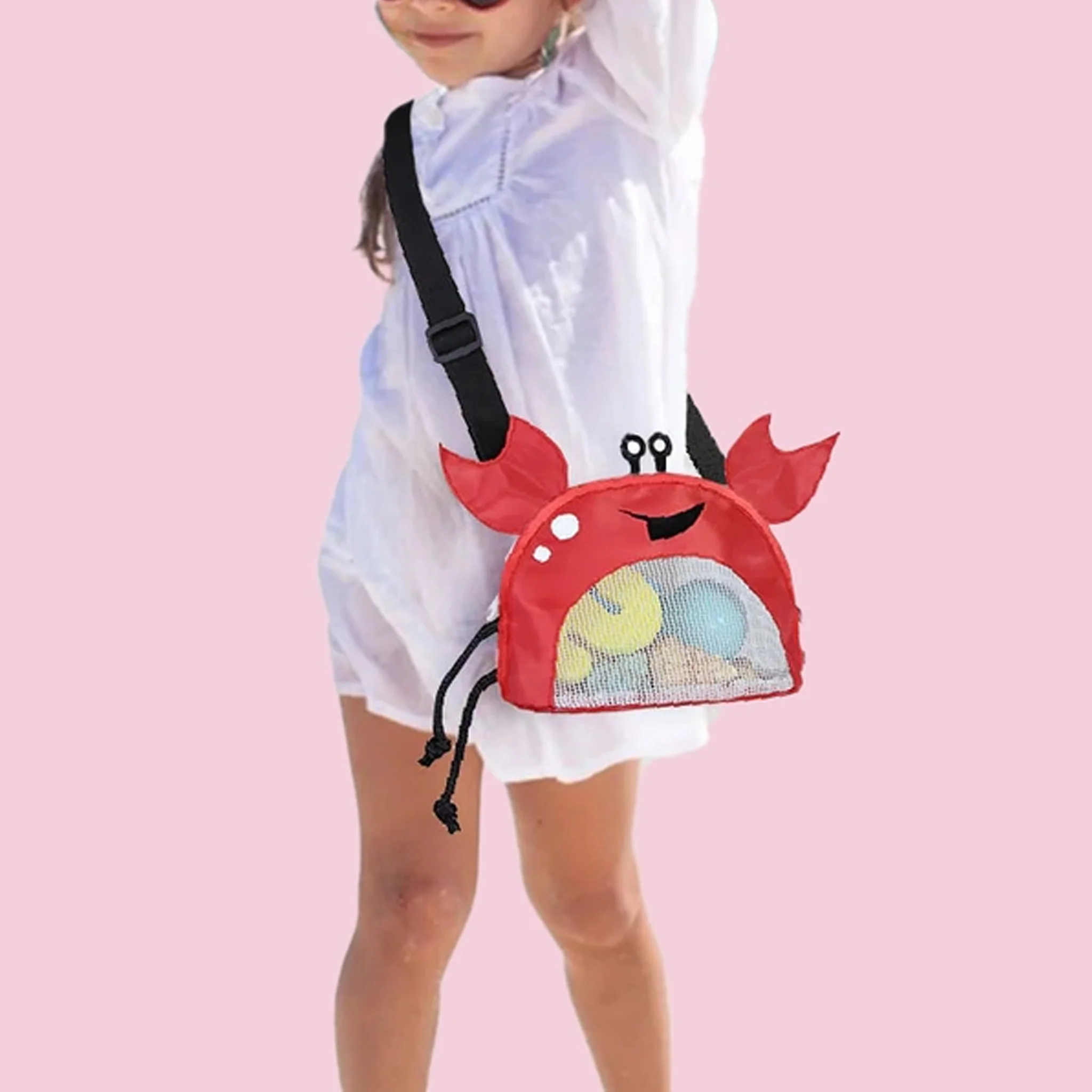 Crab Beach Bag - Assorted Colors - Image 2