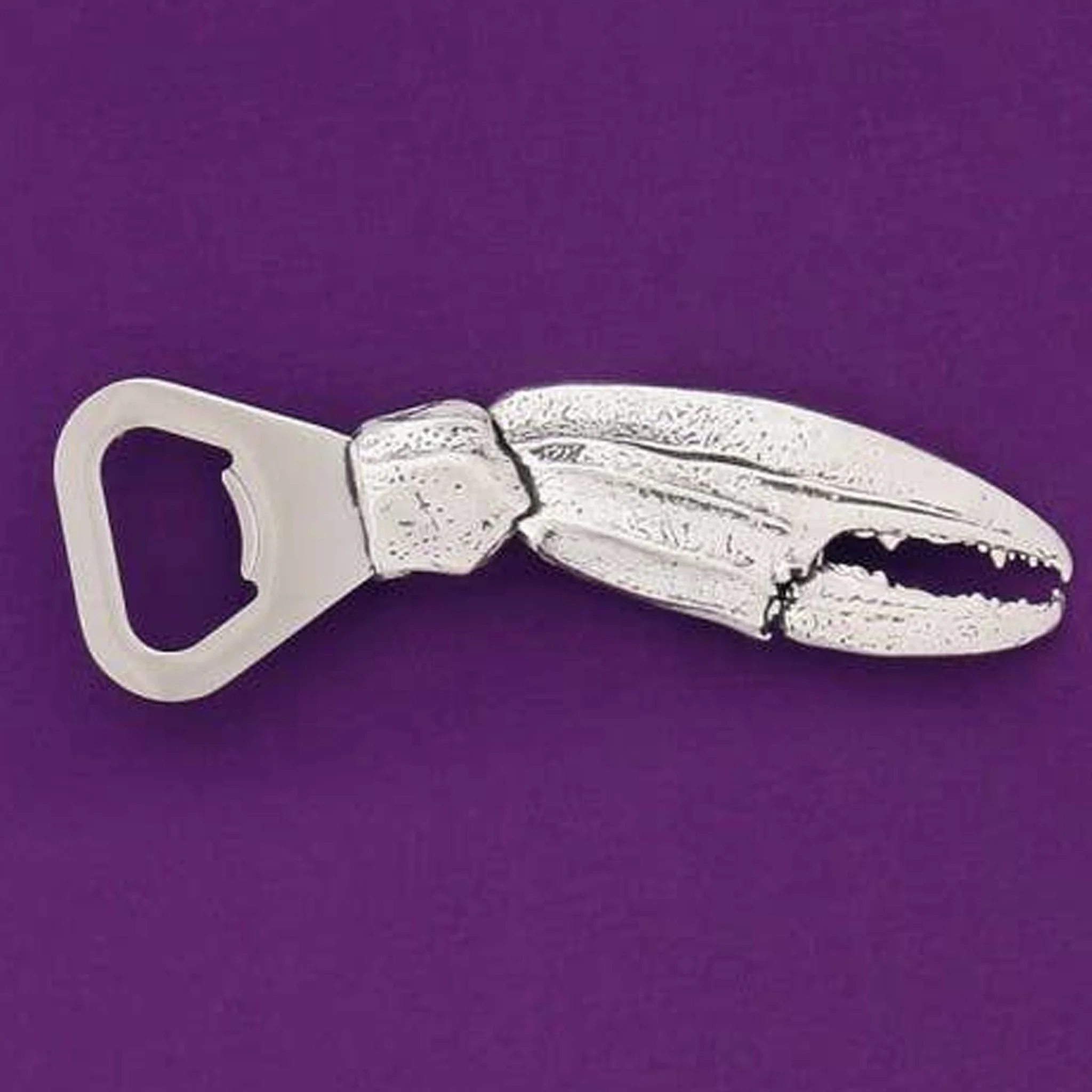 Crab Claw Bottle Opener Pewter - Image 4