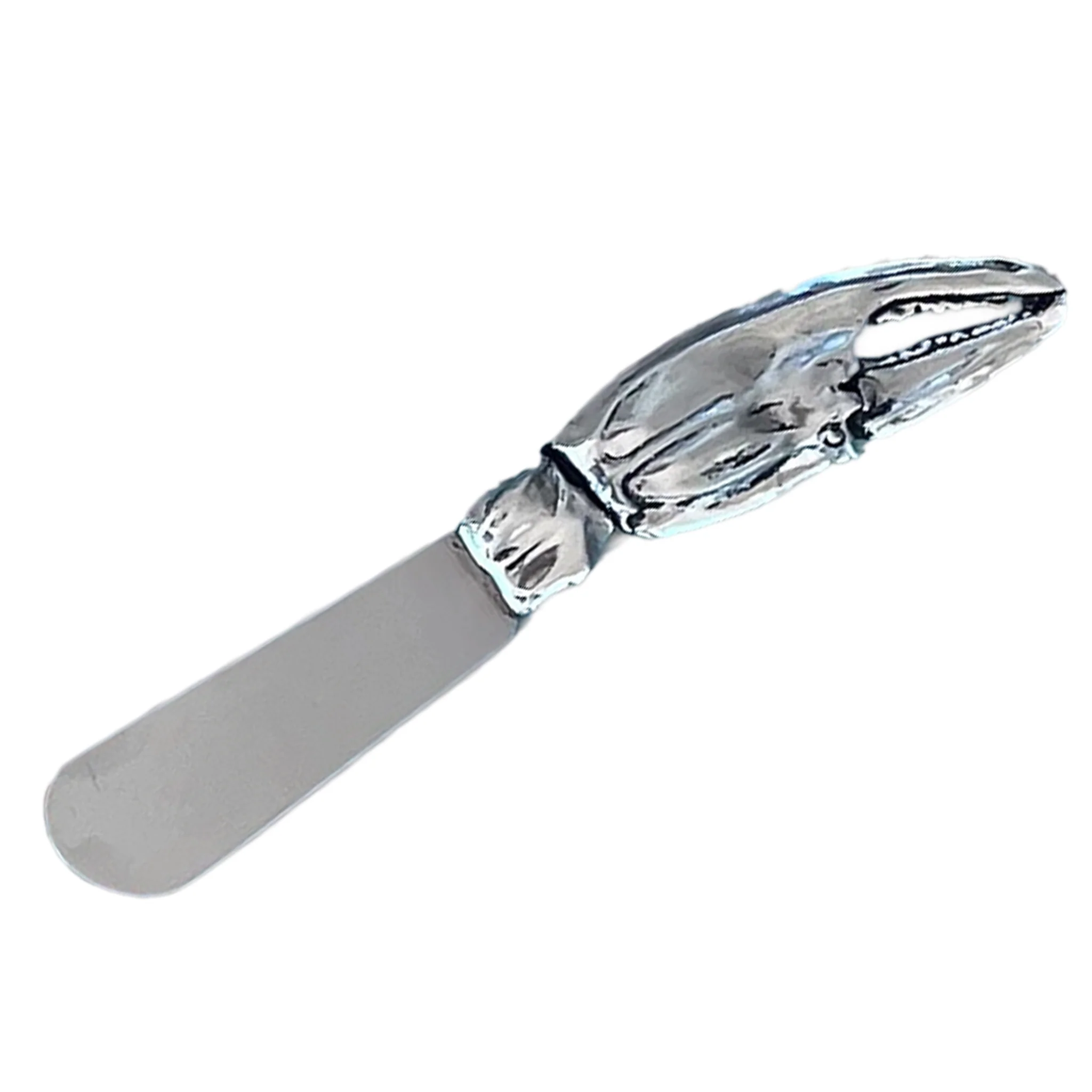 Crab Claw Spreader Knife Pewter