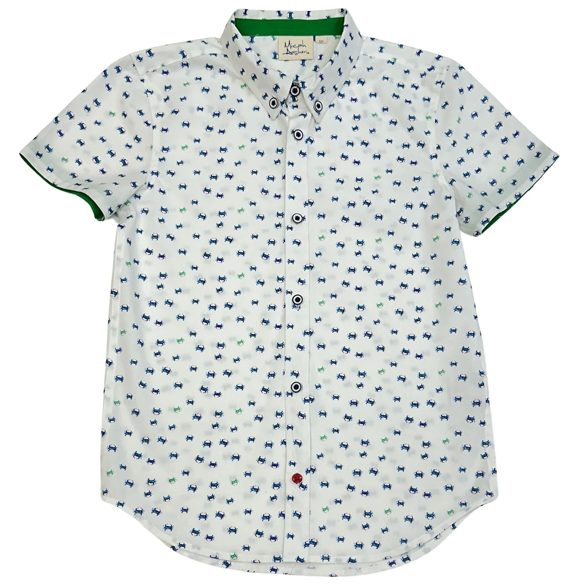 Crab Coast Button Down Youth Shirt