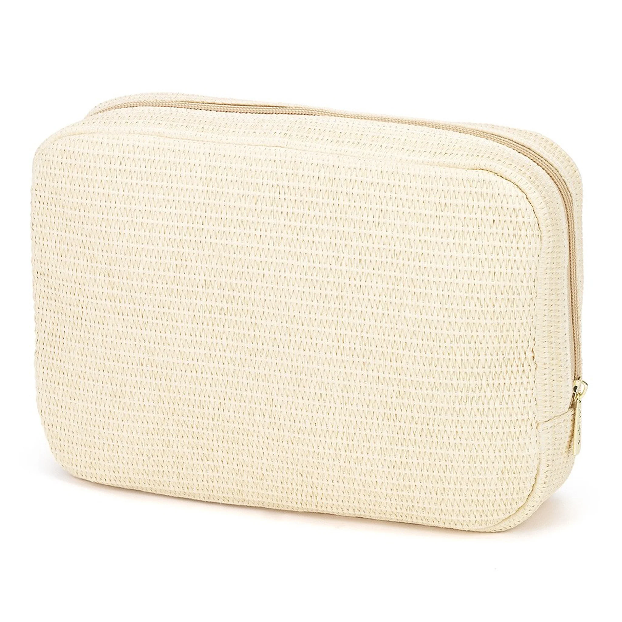 Blue Crab Embroidered Cosmetic Case - Image 3
