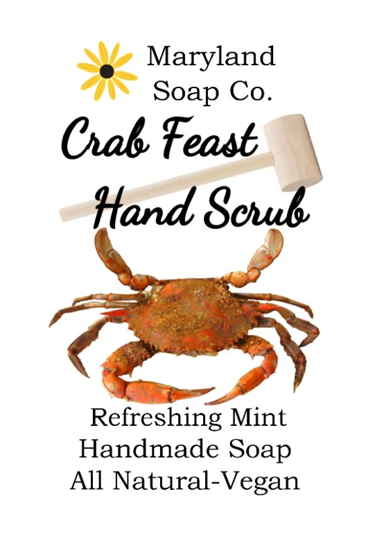 Crab Feast Hand Scrub Natural Soap Bar - Image 2