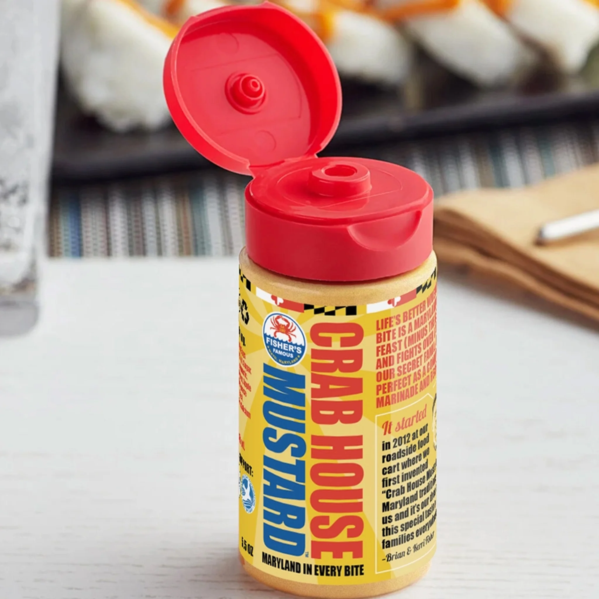 Fisher's Famous Crab House Mustard 5.5oz - Image 2