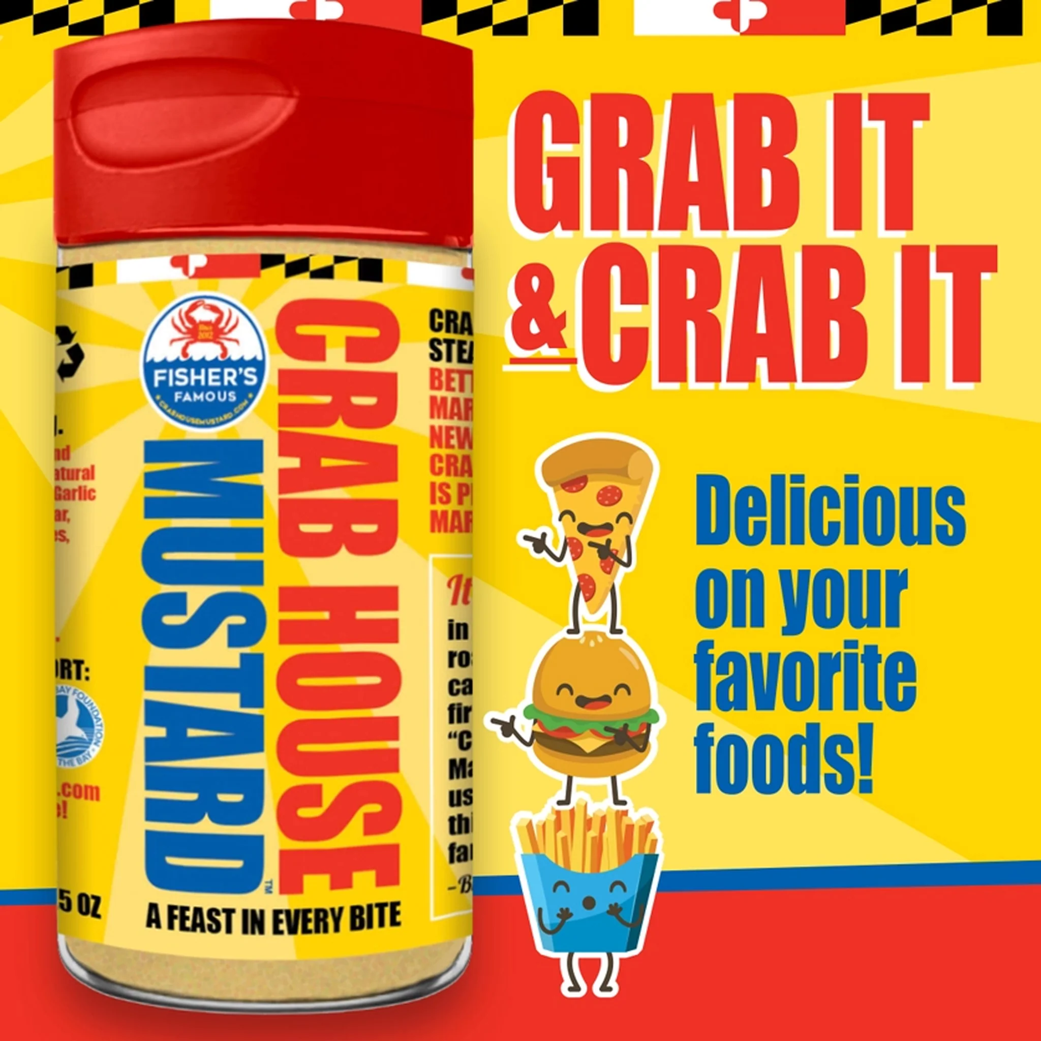 Fisher's Famous Crab House Mustard 5.5oz - Image 5