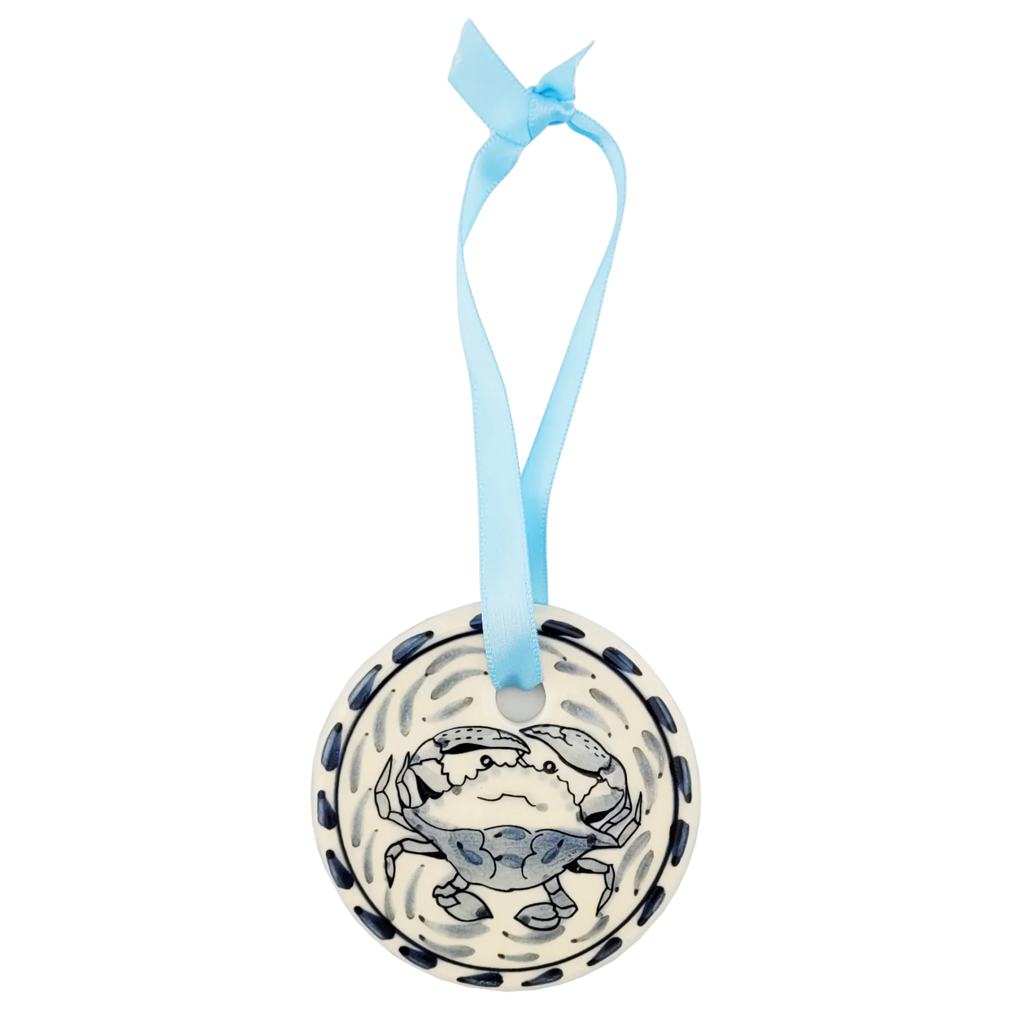 Crab Pottery 3 inch Round Ornament