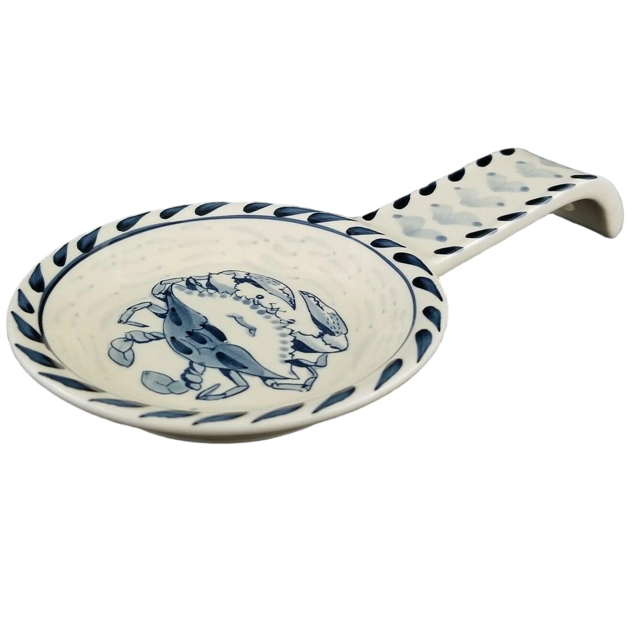 Crab Pottery Spoon Rest