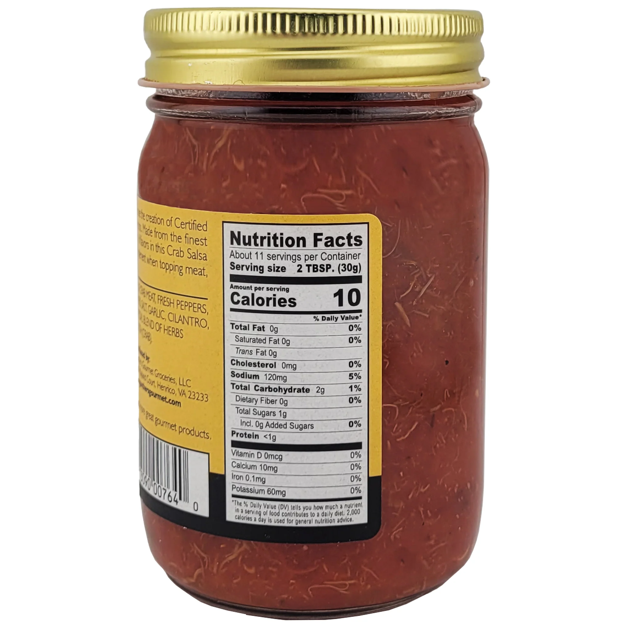 Crab Salsa Chesapeake Bay Style 12oz. - Image 2