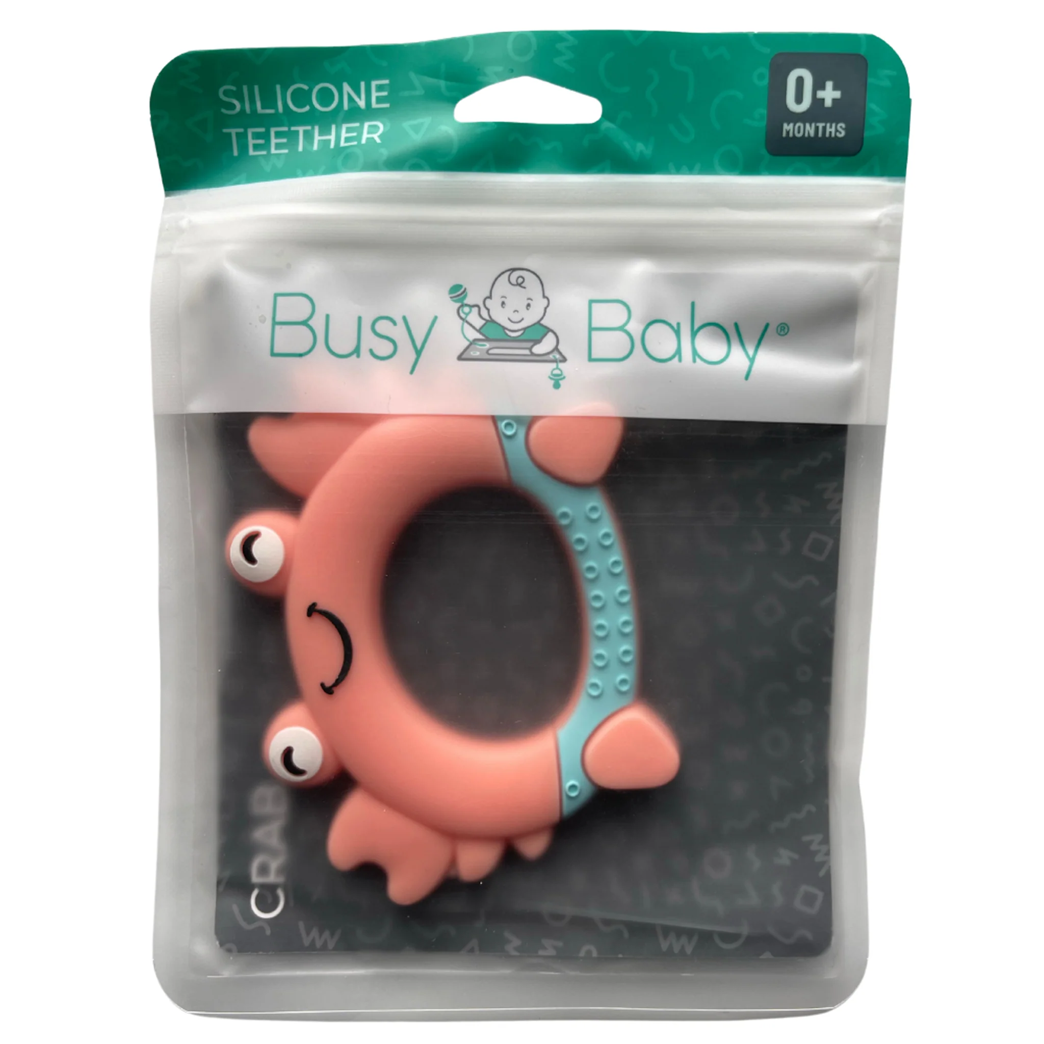 Happy Crab Silicone Infant Teether by Busy Baby - Image 3