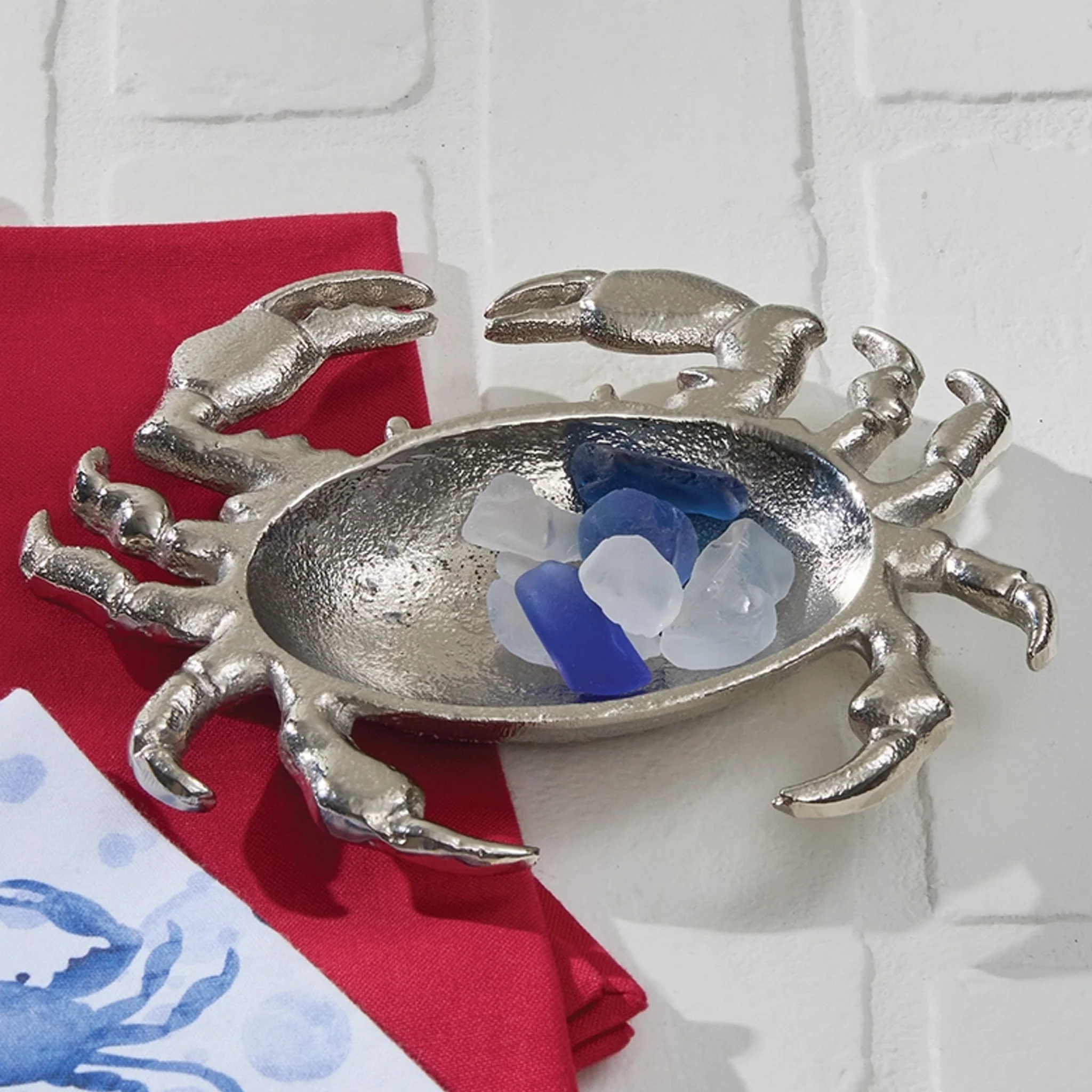 Crab Trinket Bowl Cast Aluminum - Image 2