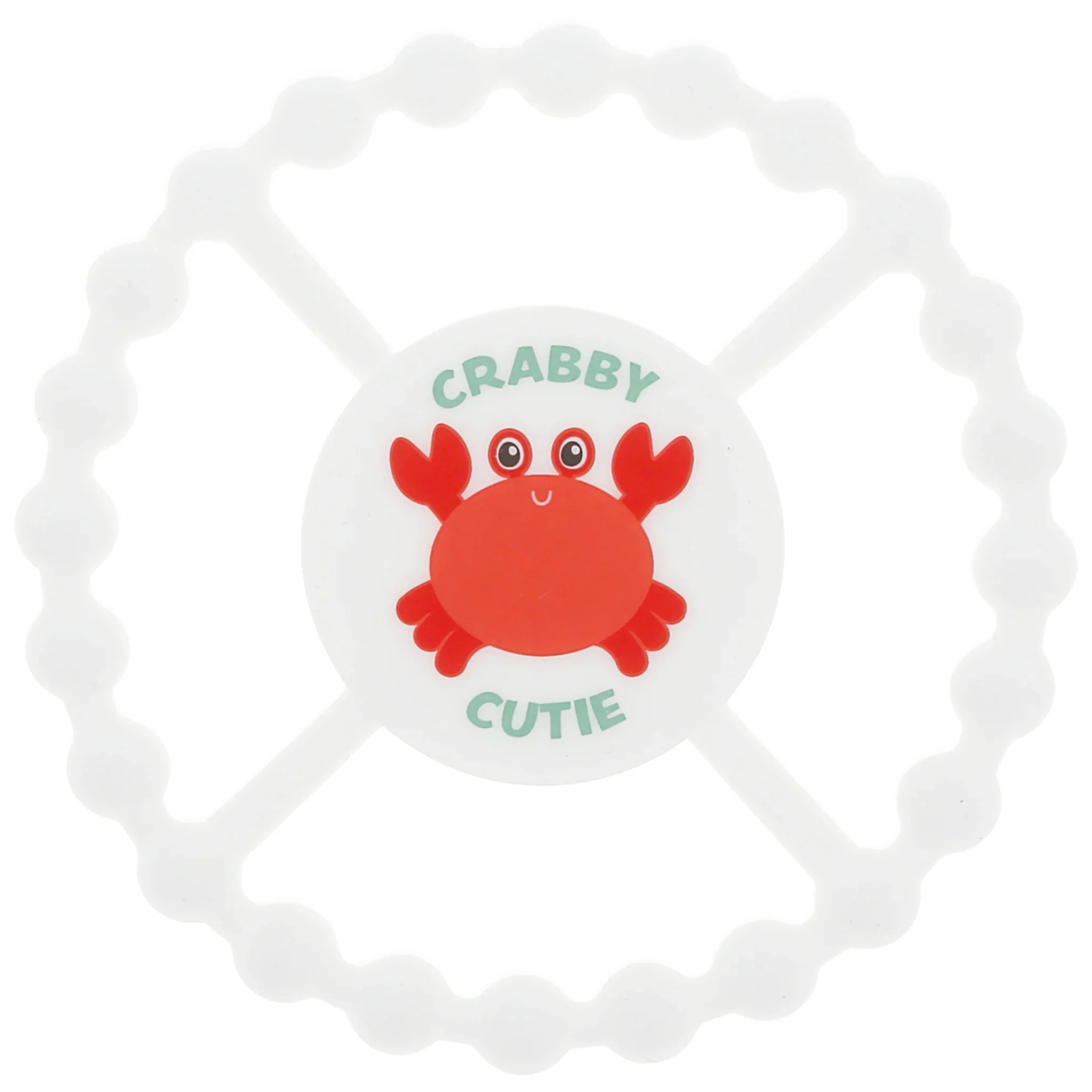 Crabby Cutie Baby Silicone Teether