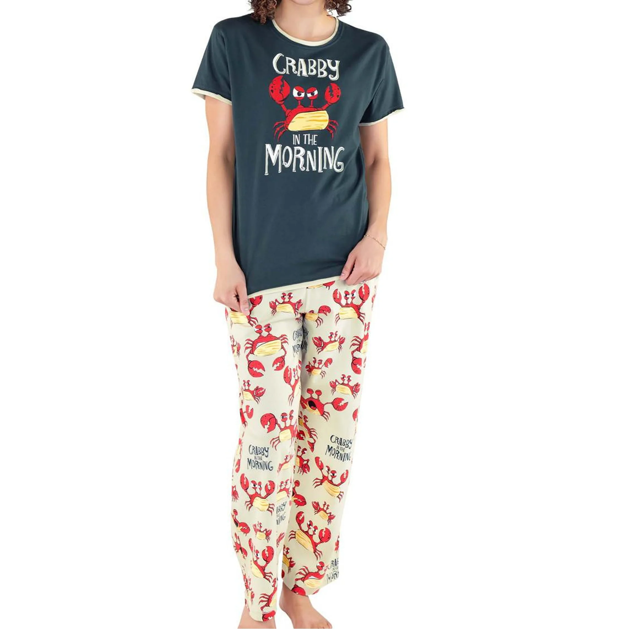 Crabby In The Morning Women's Pajama Pants - Image 7