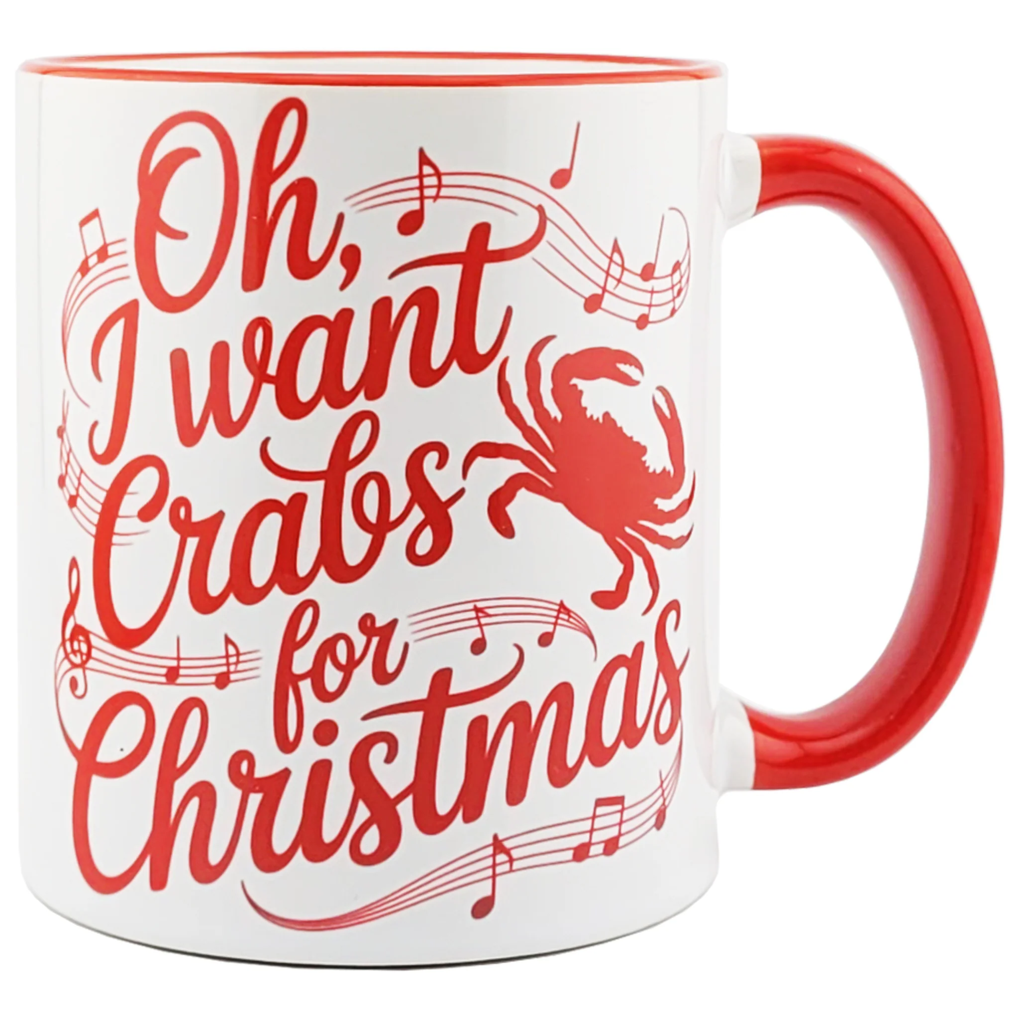 Crabs For Christmas Coffee Mug