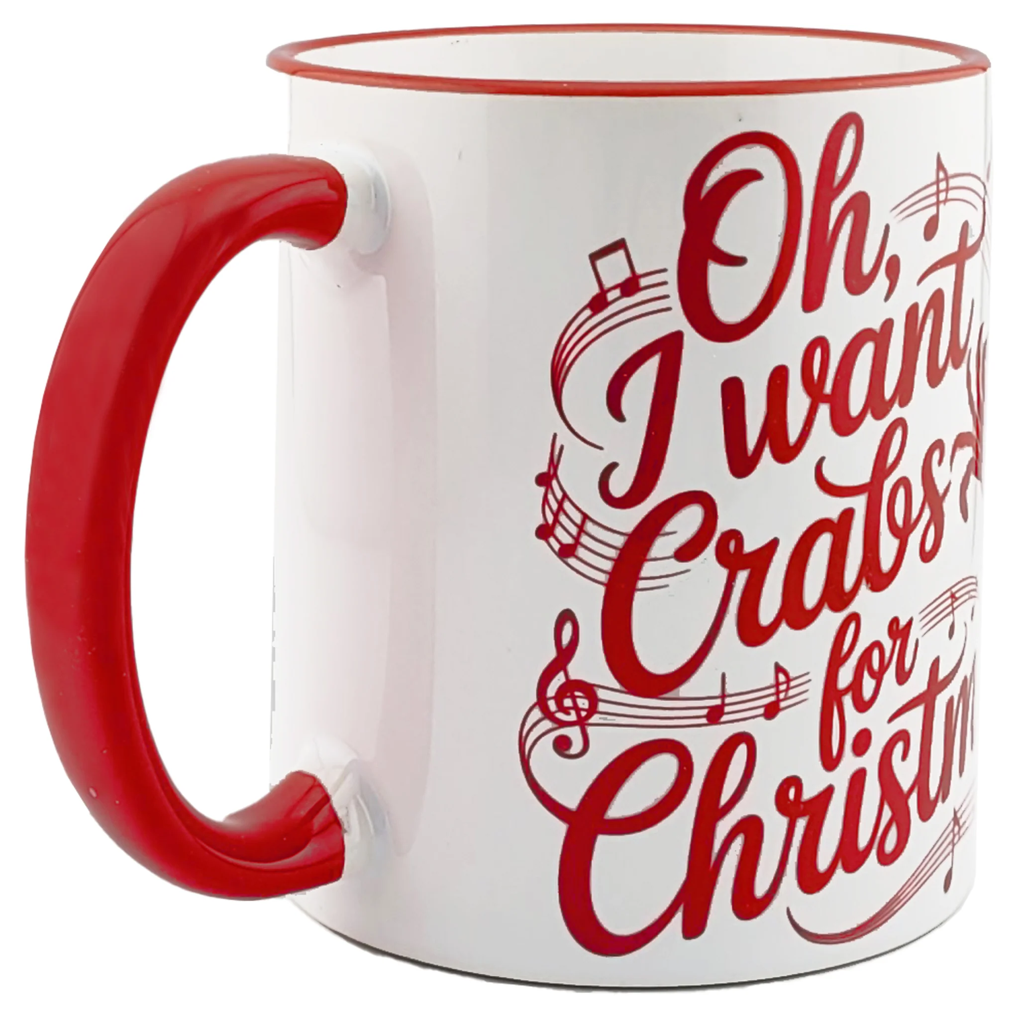 Crabs For Christmas Coffee Mug - Image 2