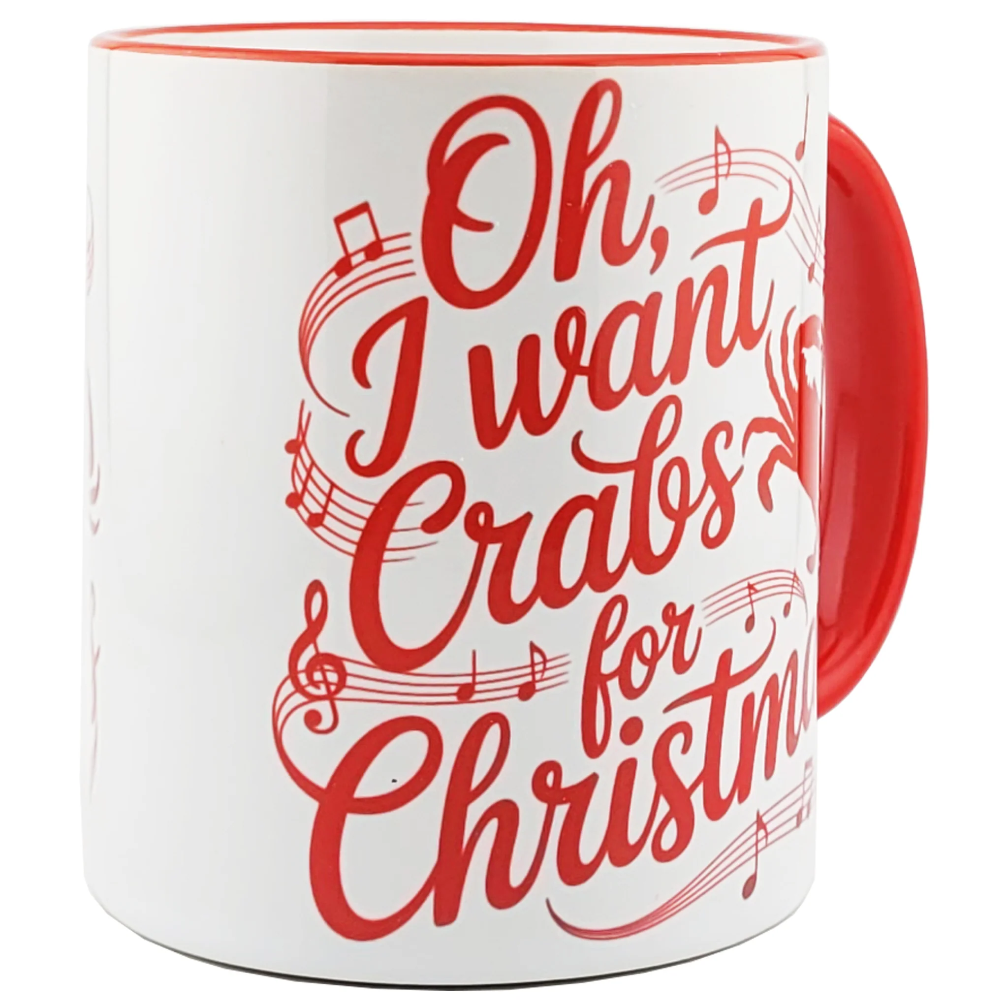 Crabs For Christmas Coffee Mug - Image 3