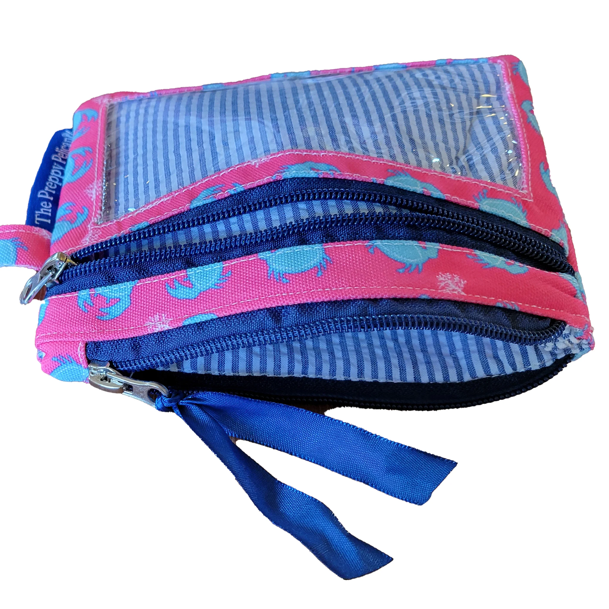 Cute But Crabby Coin Purse Wristlet / ID Wallet - Image 4