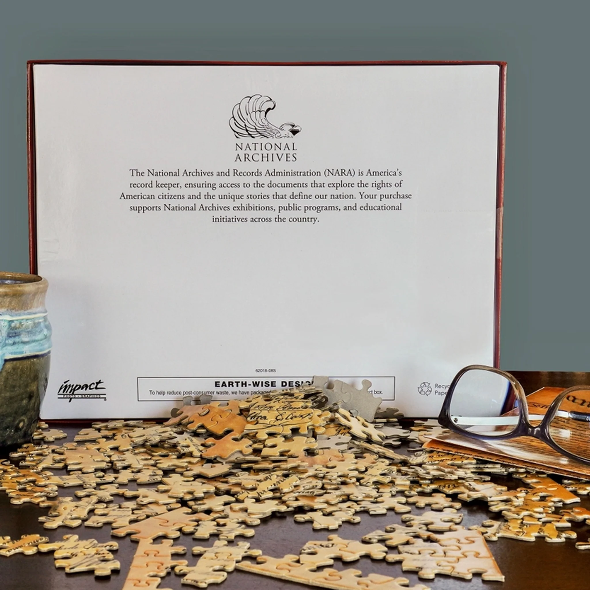 Declaration of Independence 1000 Piece Puzzle - Image 3