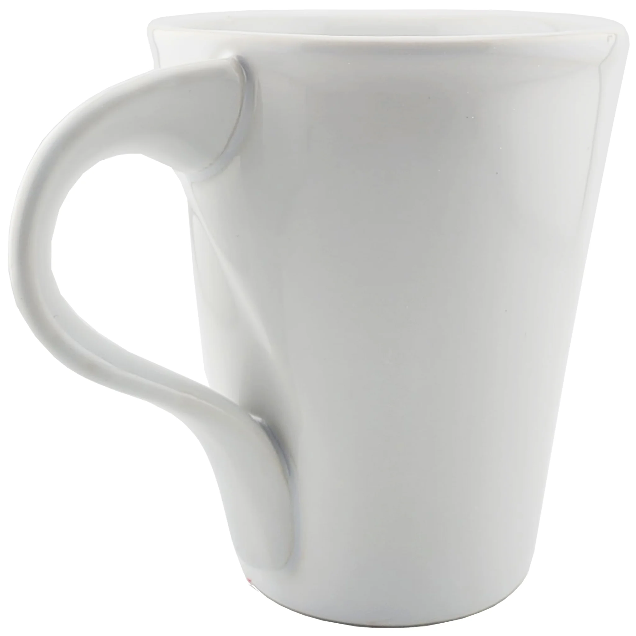 Don't Bother Me I'm Crabby Plume Handle Coffee Mug - Image 3
