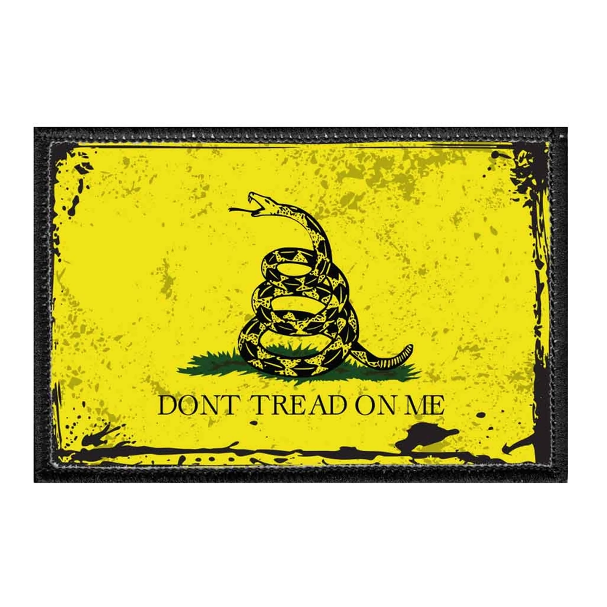 Don't Tread On Me Antiqued Hook and Loop Patch