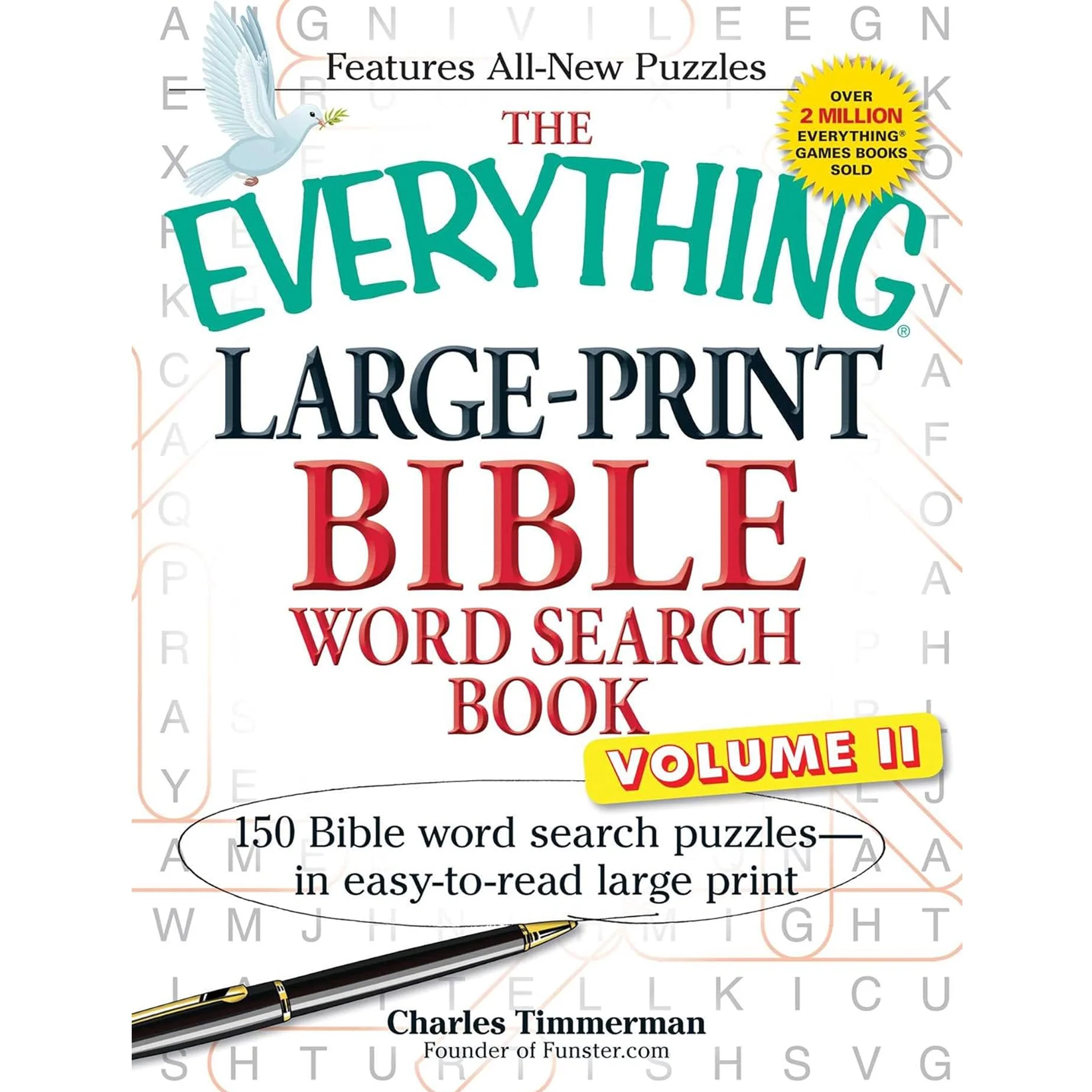 Everything Large Print Bible Word Search Book