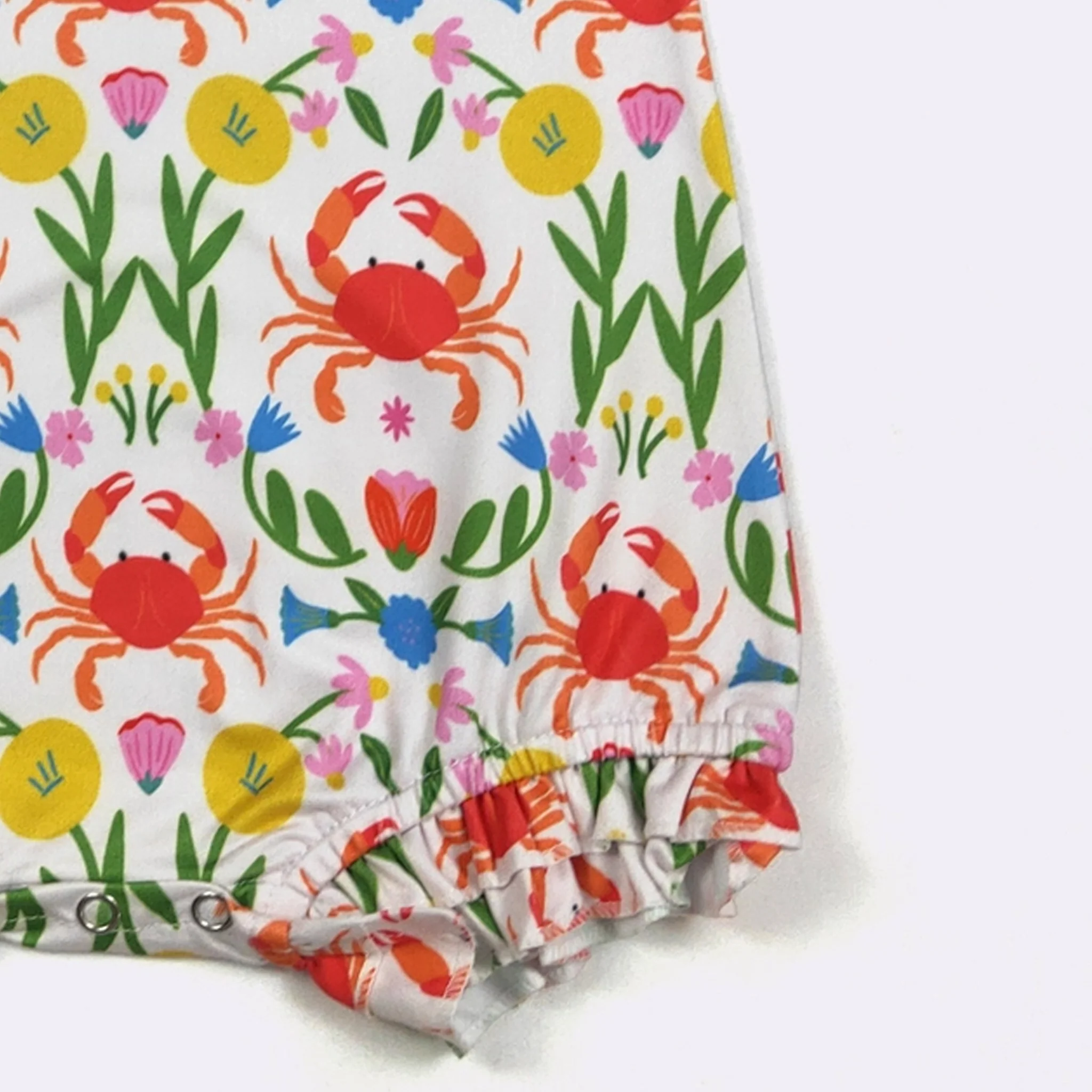 Fiesta Crab Baby Romper - Image 3