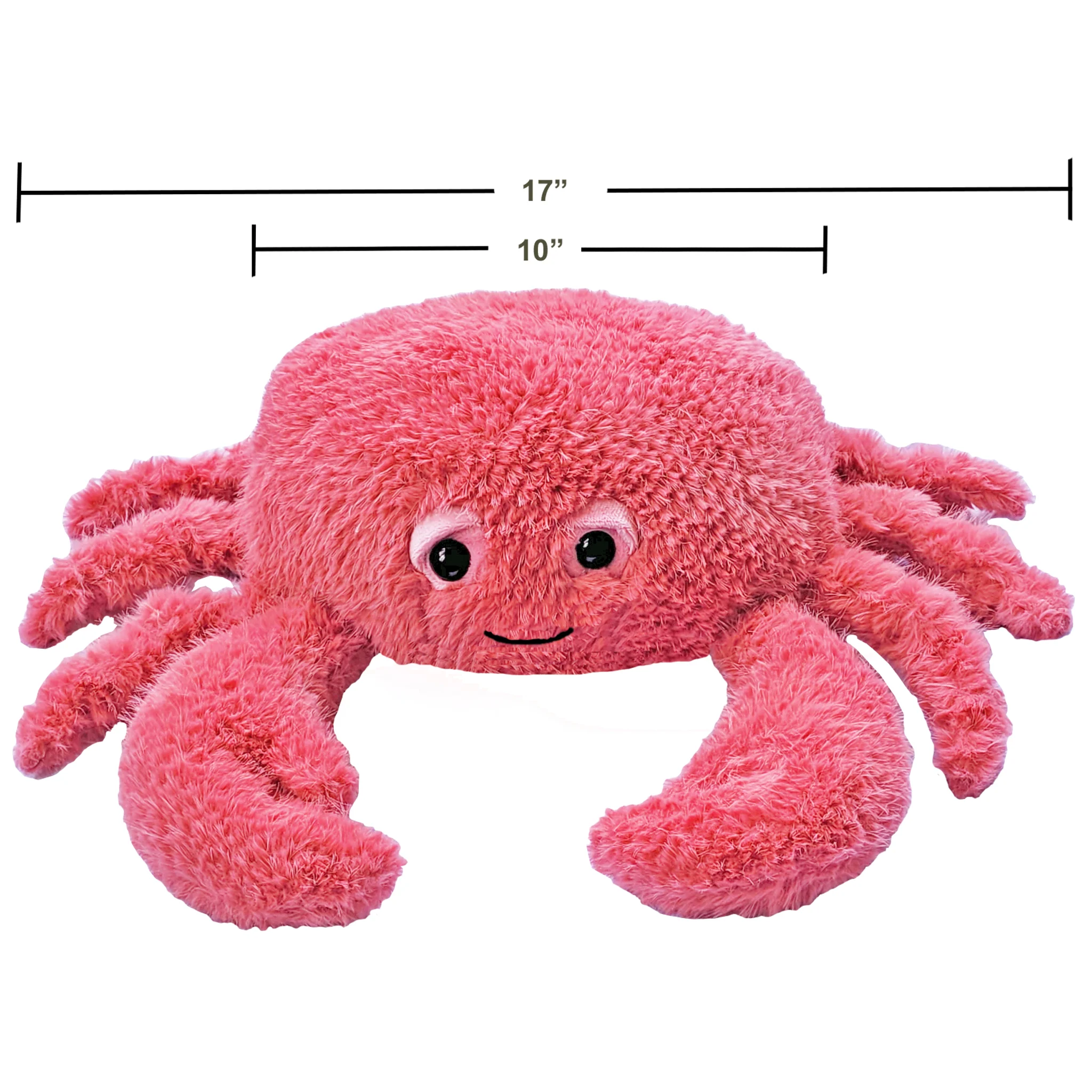 Fuzzy Fluffy Crab Plush Toy - Image 2