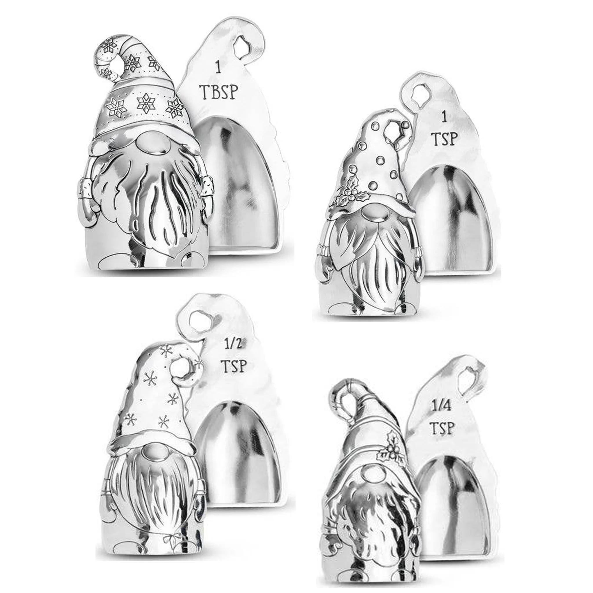 Gnome Measuring Spoons Sitters Set of 4 - Image 2