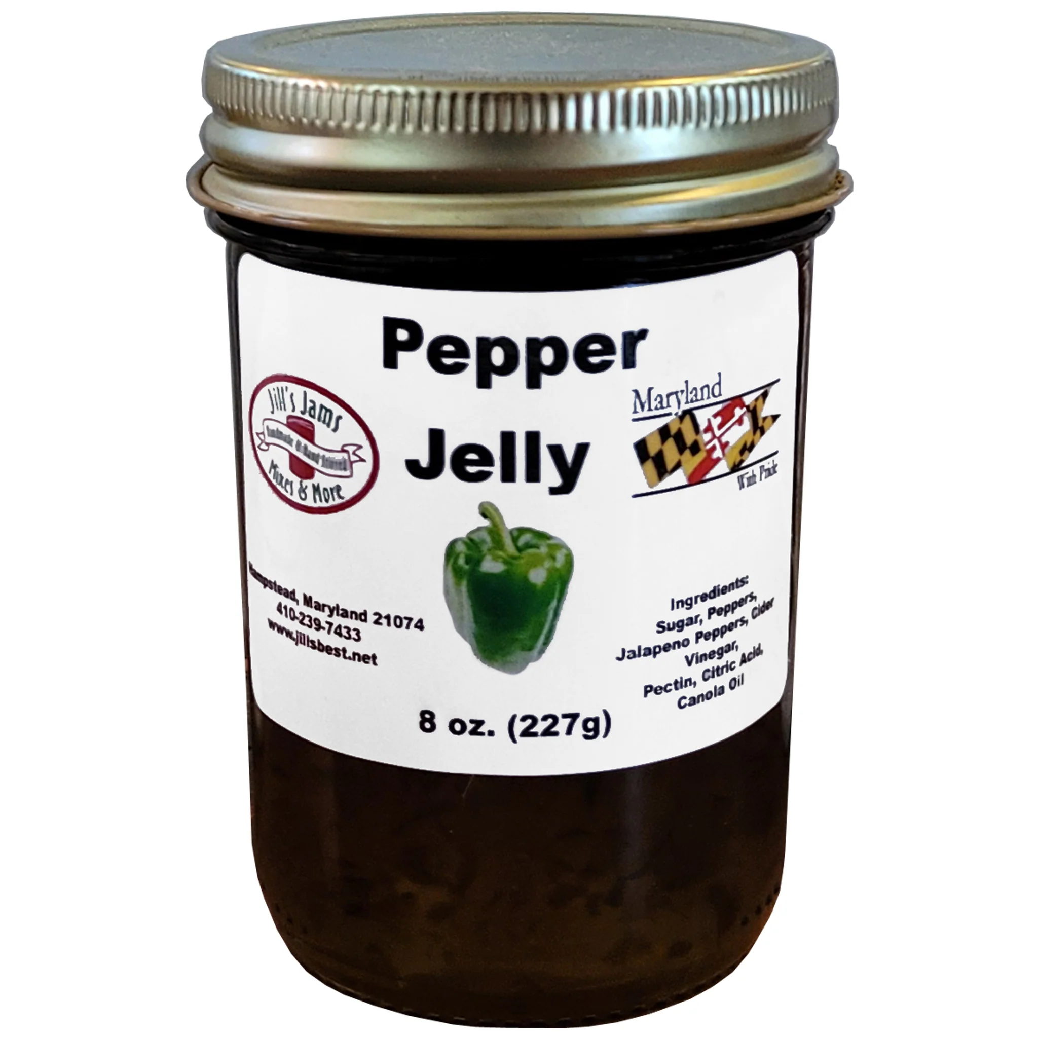 Jill's Green Pepper Jelly