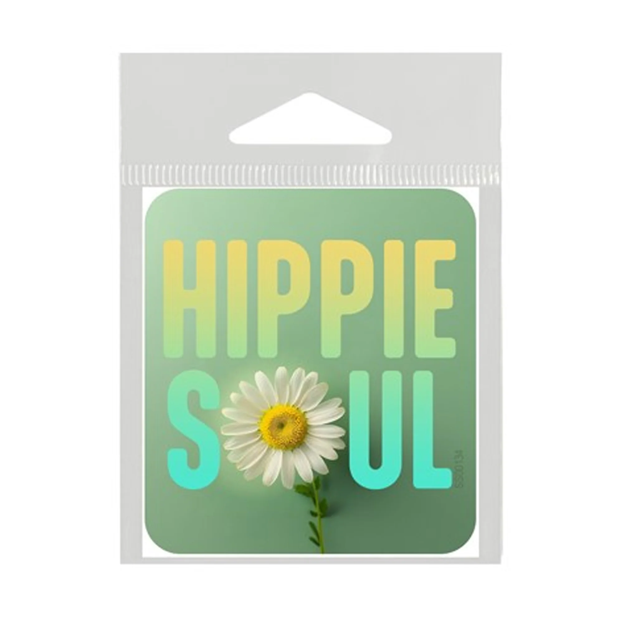 Hippie Soul Daisy Flower Vinyl Sticker - Image 3