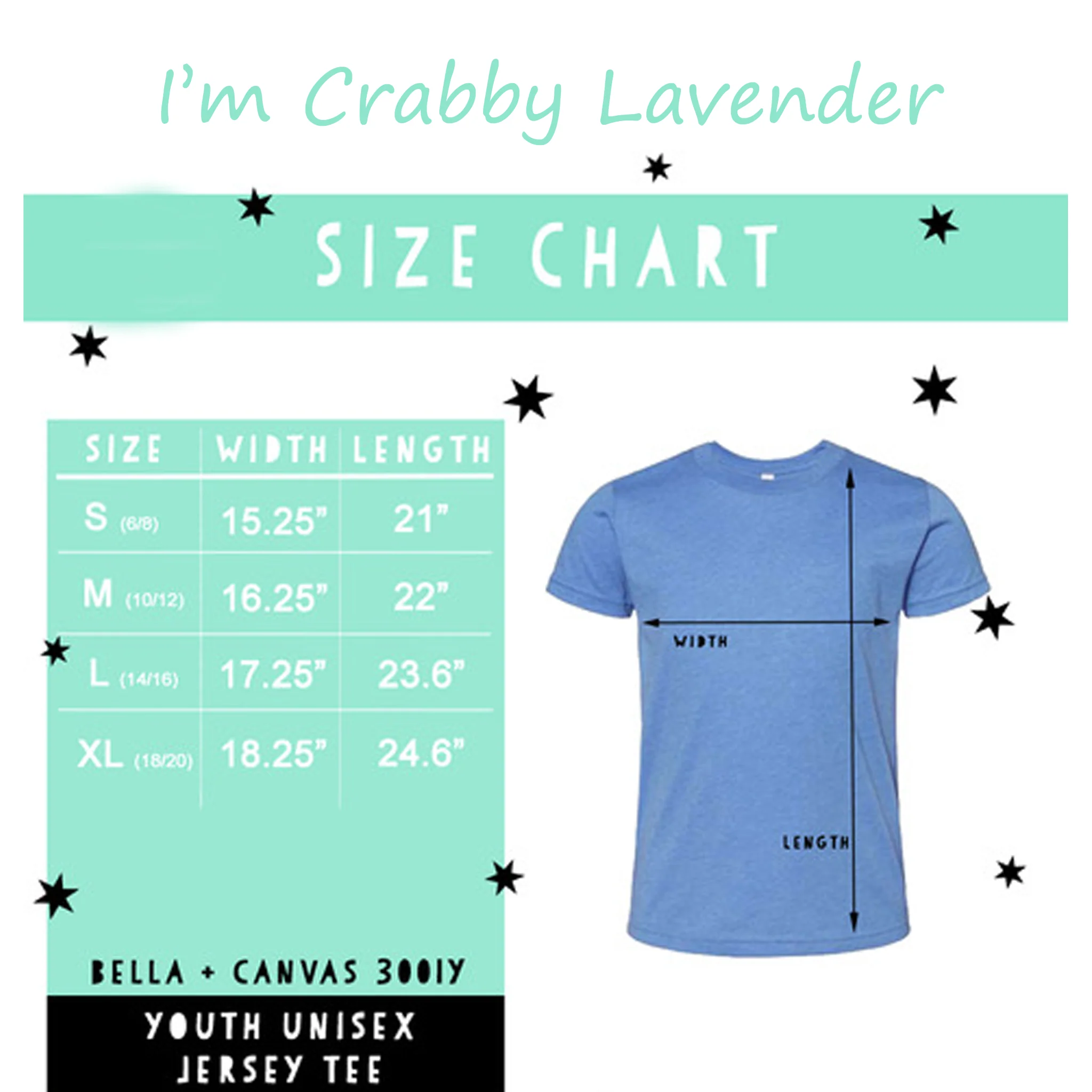 I'm Crabby Sketched Crab Youth T-Shirt - Assorted Colors - Image 3