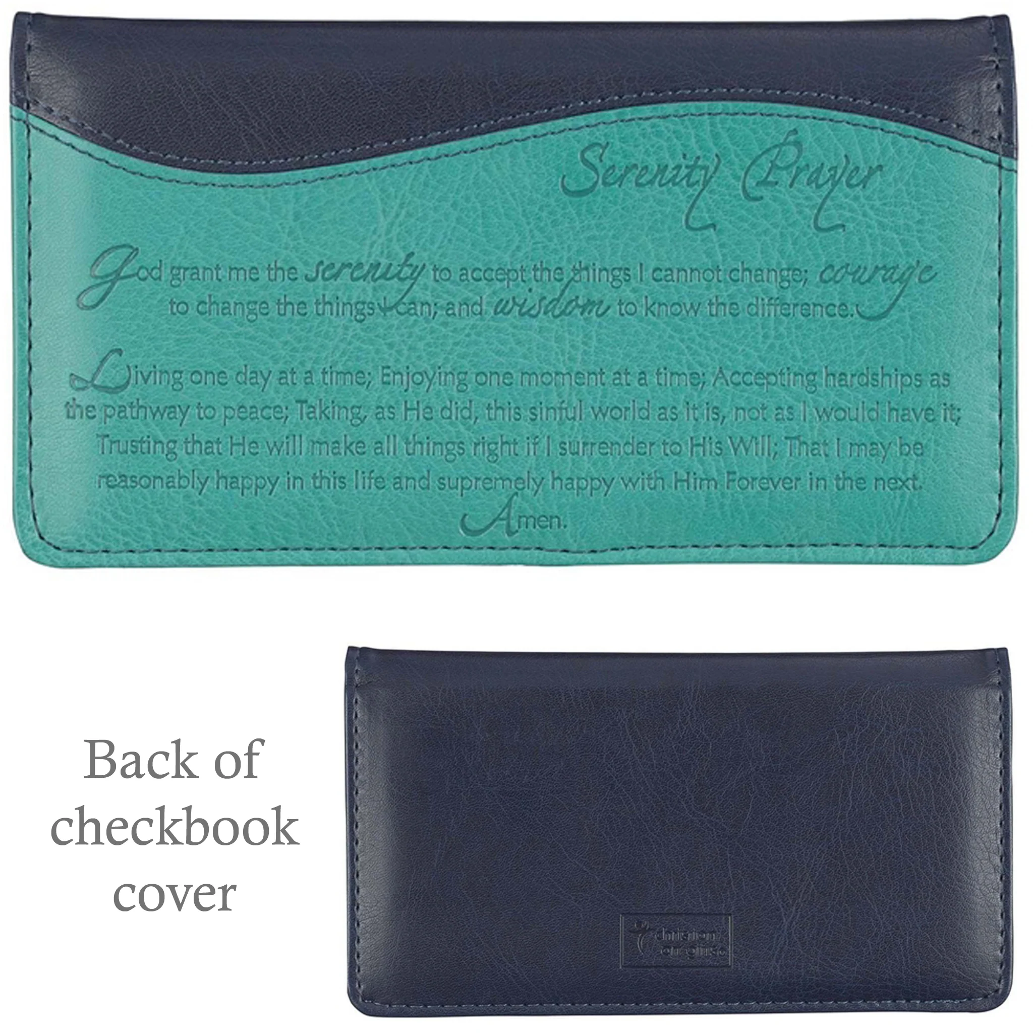 Inspirational Christian Checkbook Covers Assorted Designs - Image 12