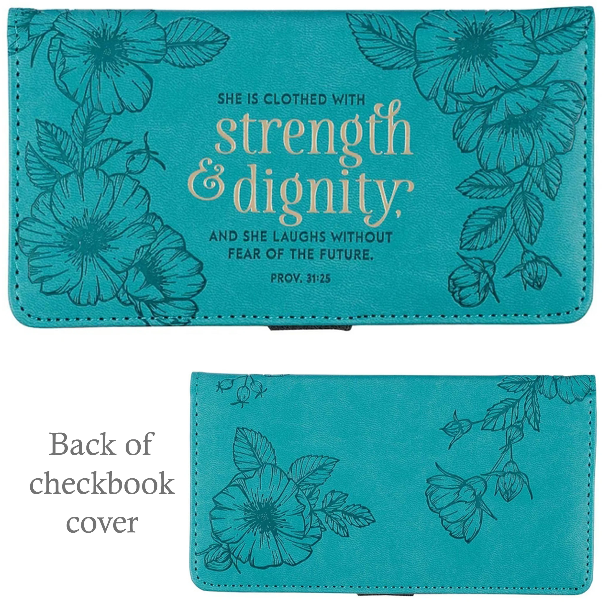 Inspirational Christian Checkbook Covers Assorted Designs - Image 13