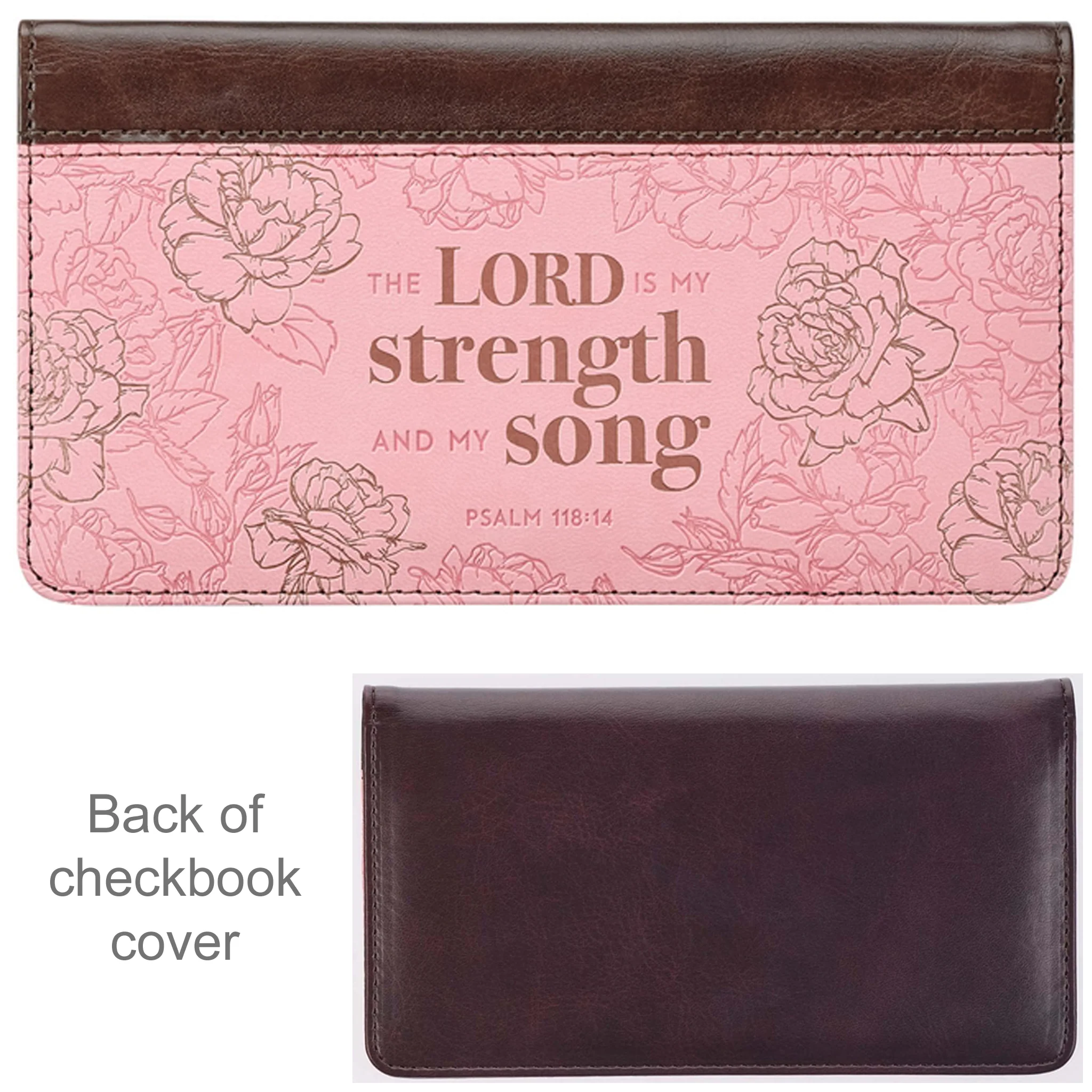 Inspirational Christian Checkbook Covers Assorted Designs - Image 16