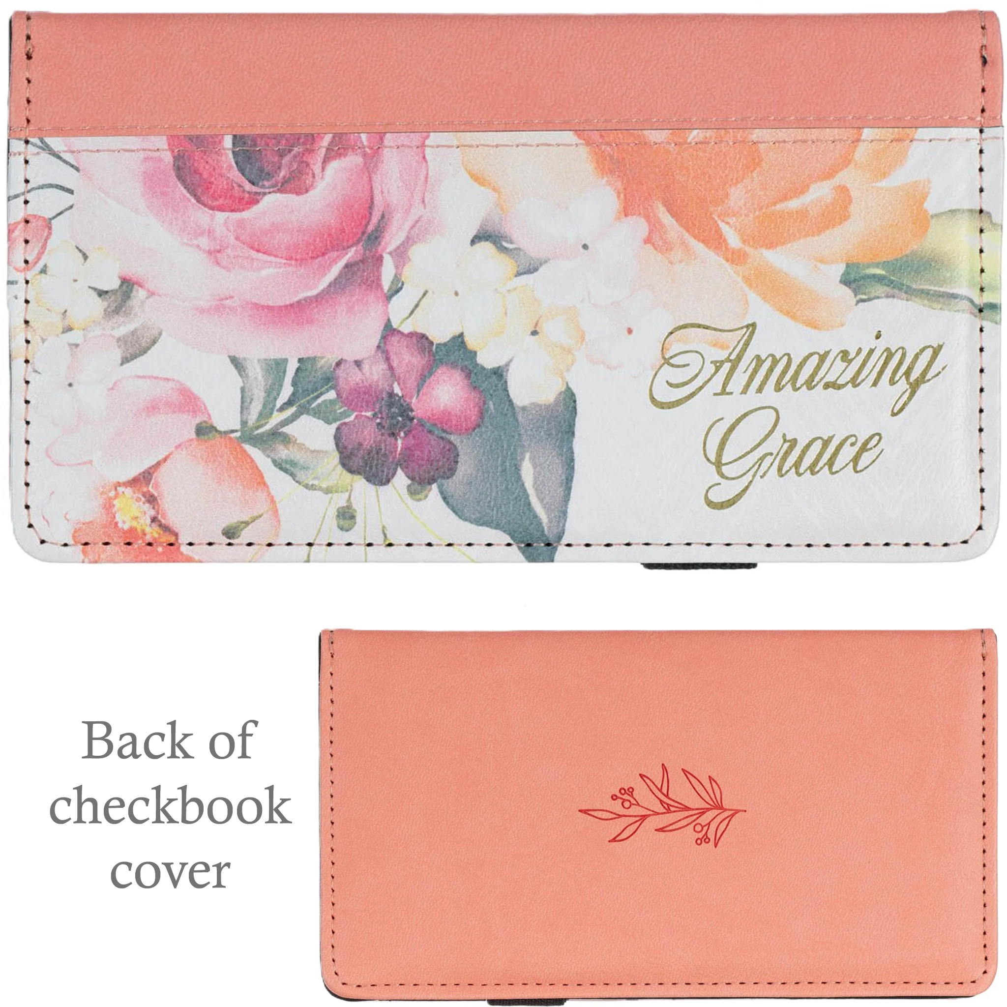 Inspirational Christian Checkbook Covers Assorted Designs - Image 22