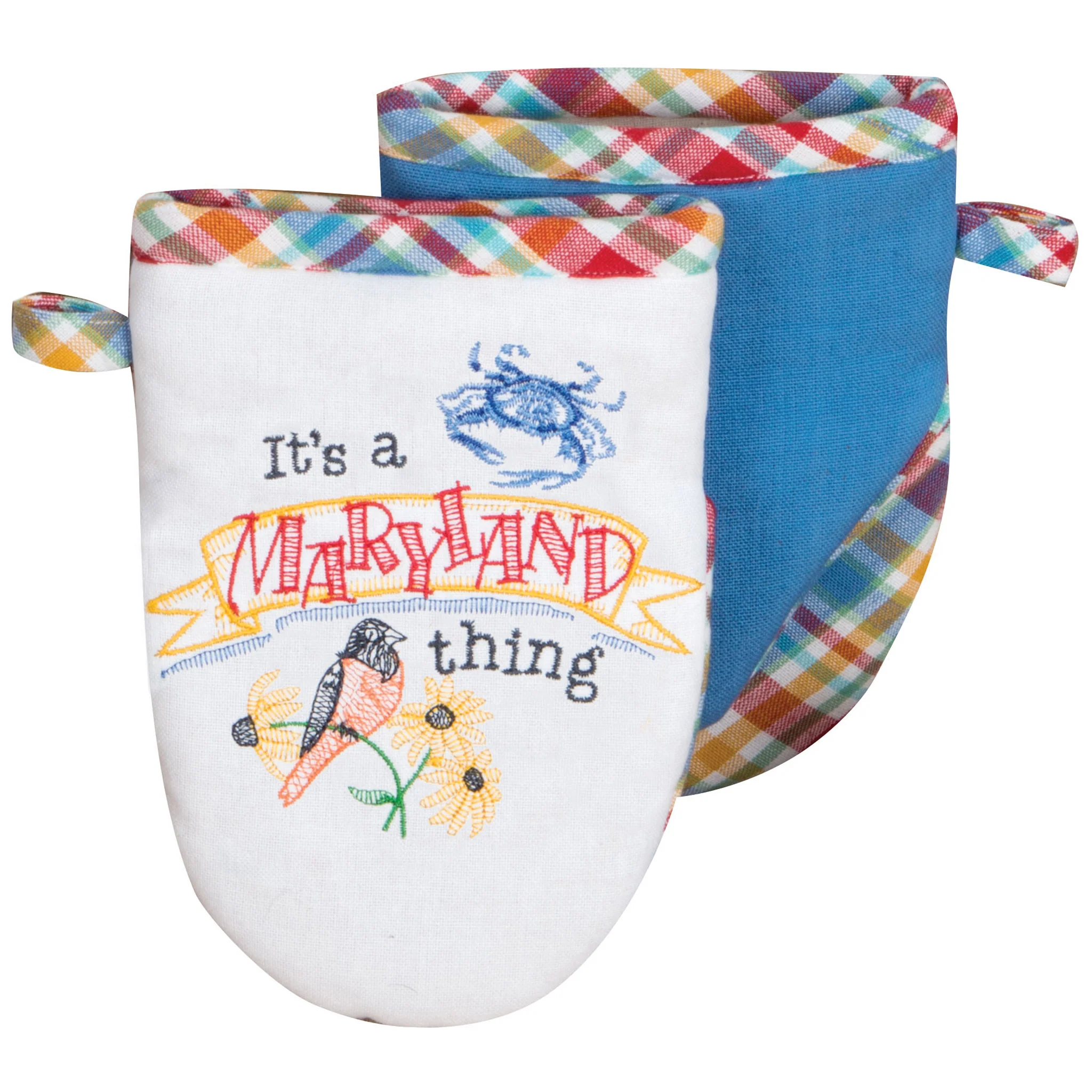 It's A Maryland Thing Embroidered Grabber Oven Mitt